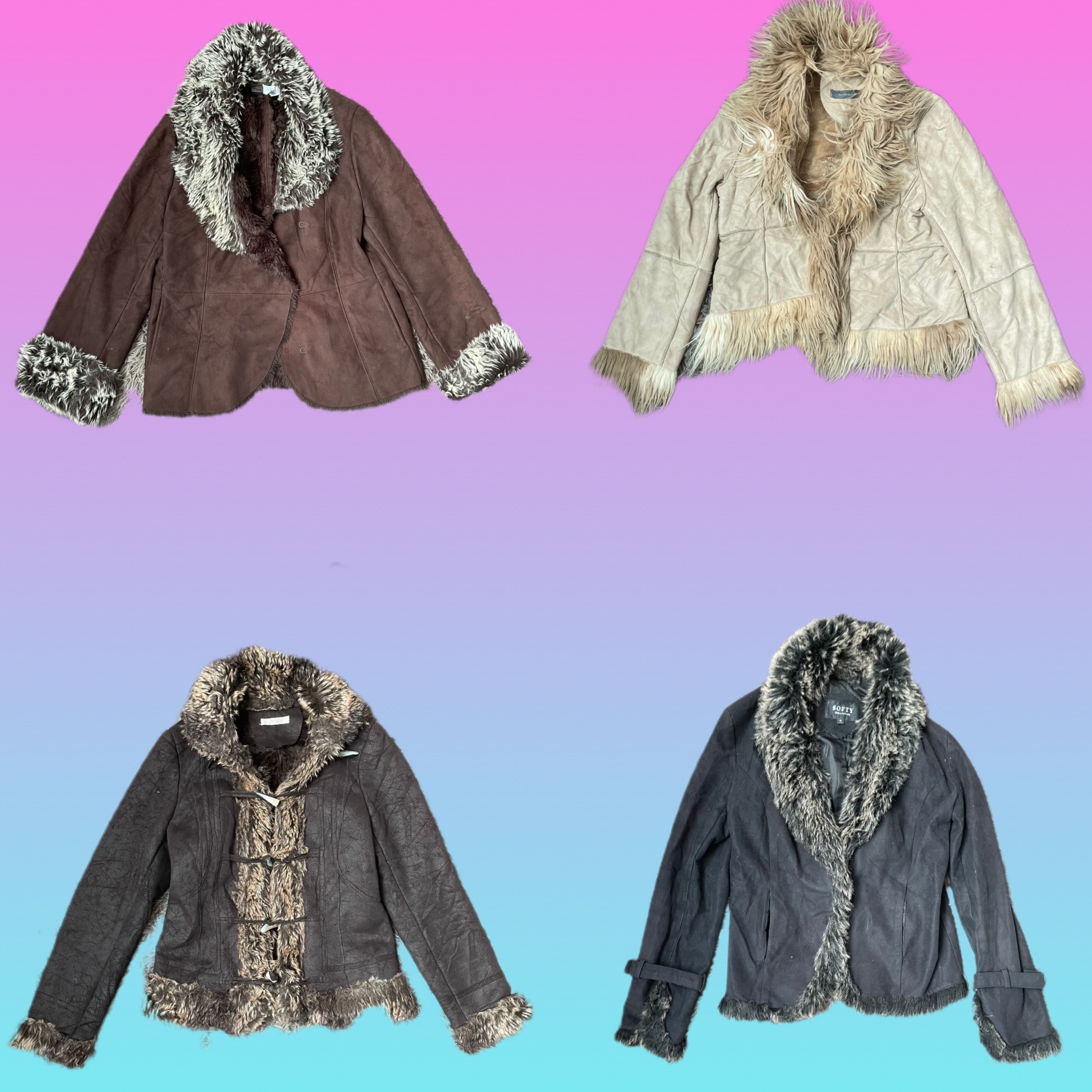 Y2K Afghan coat (TS-089)