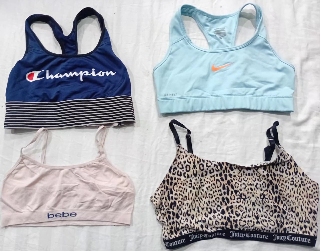 CR6223  Y2K Mix Branded Sports Bra