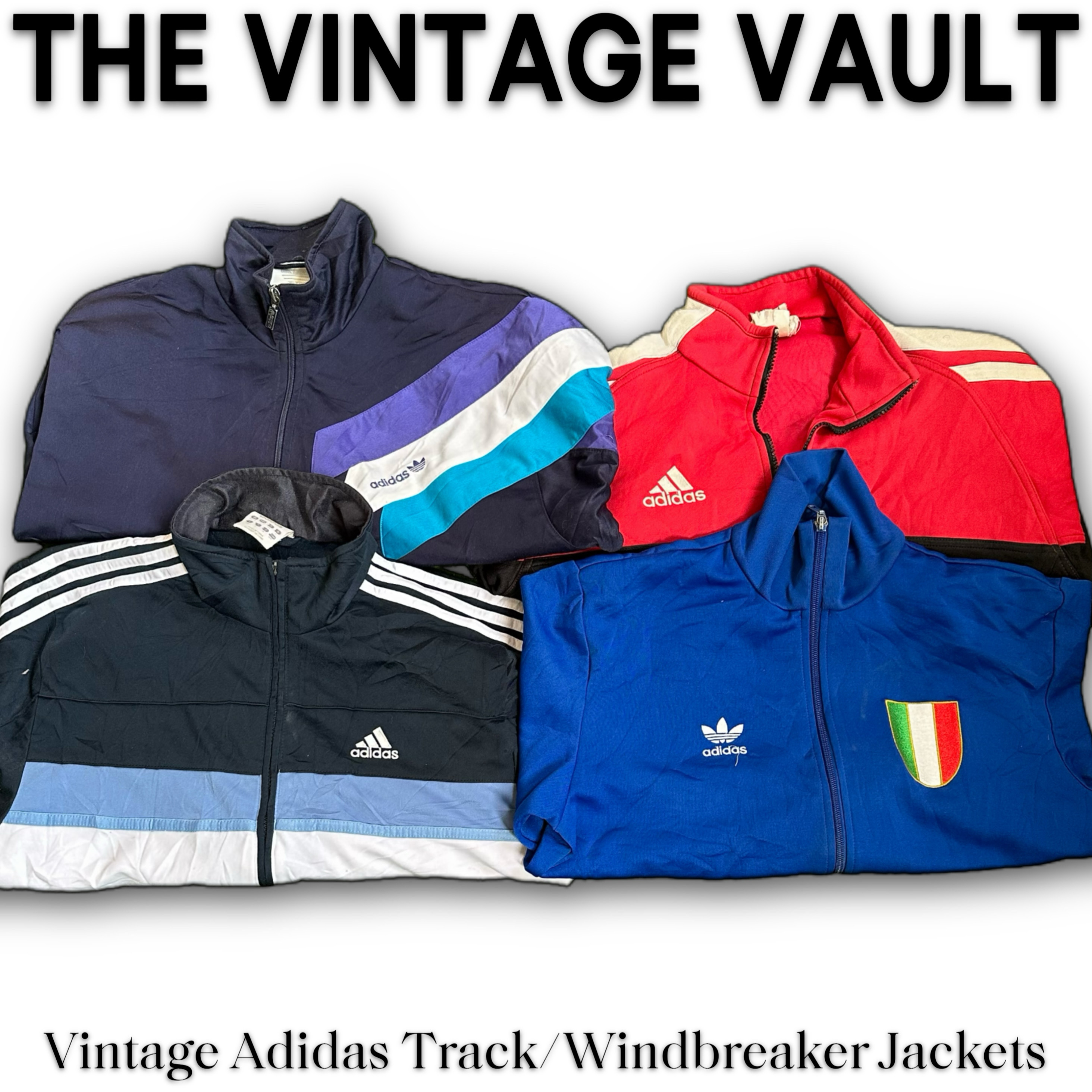 Vintage Adidas Track/Windbreaker Jackets