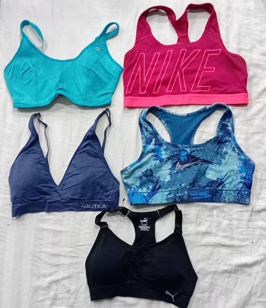 CR6226  Y2K Mix Branded Sports Bra