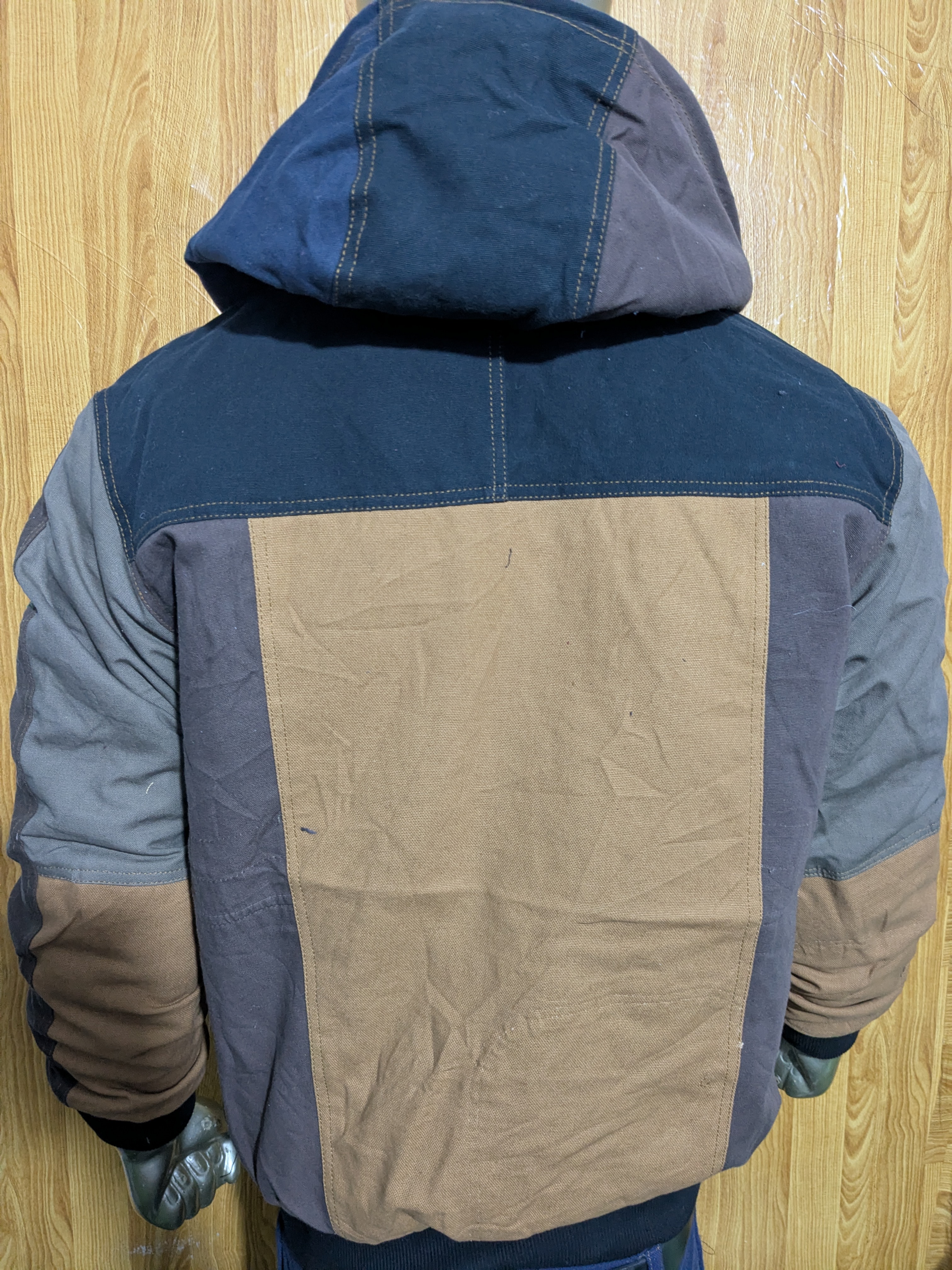 Upcycle Carhartt Hoodie Jacke multi Box