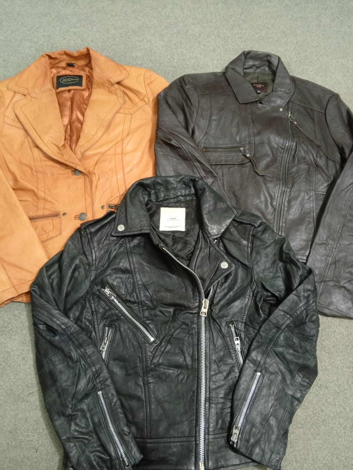 #235 Ladies Premium Y2k Leather Biker Jackets