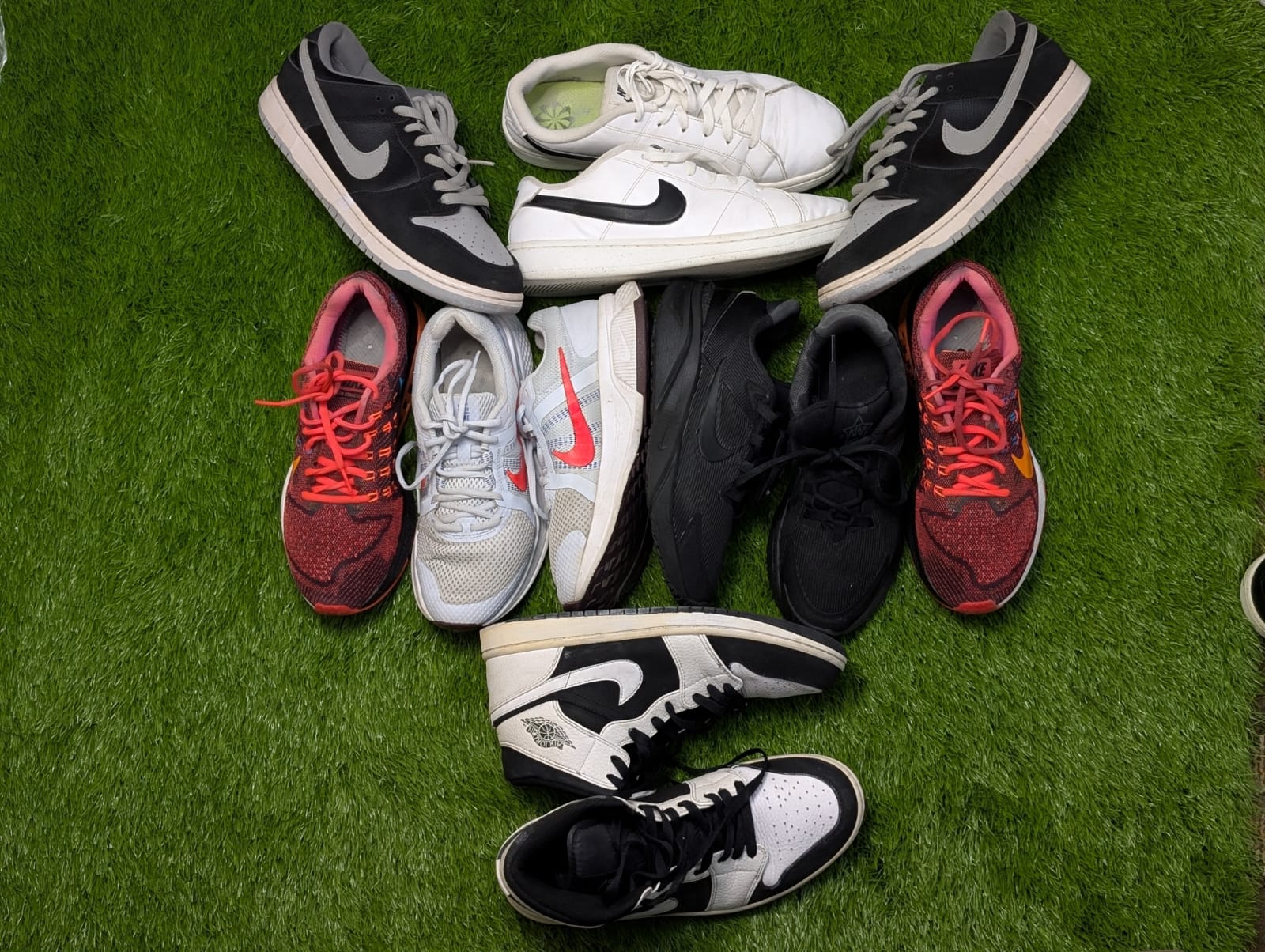 Mélanger les baskets Nike