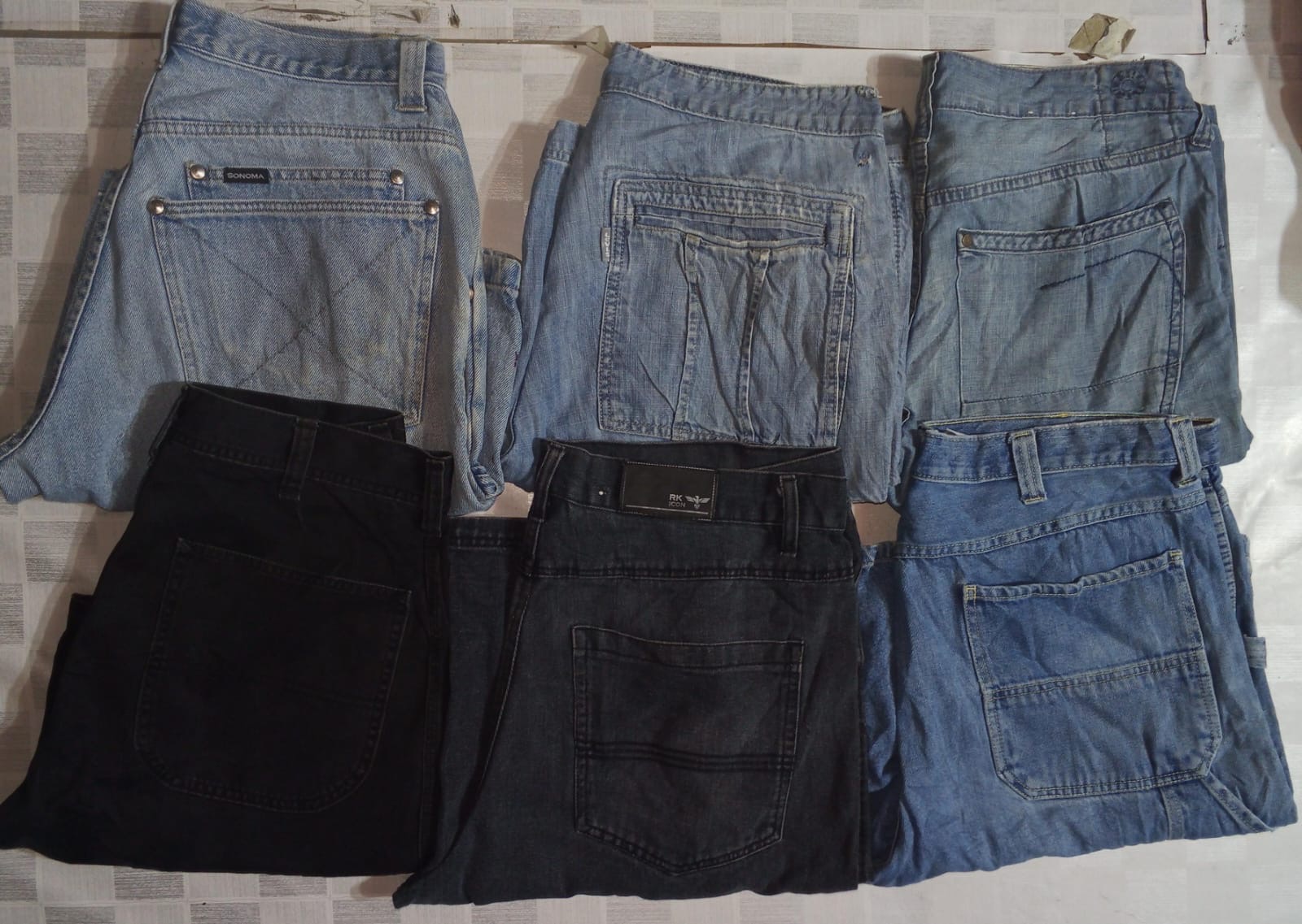 DIESEL  AND OTHER MIX BRANDS SHORTS (ID 1076)