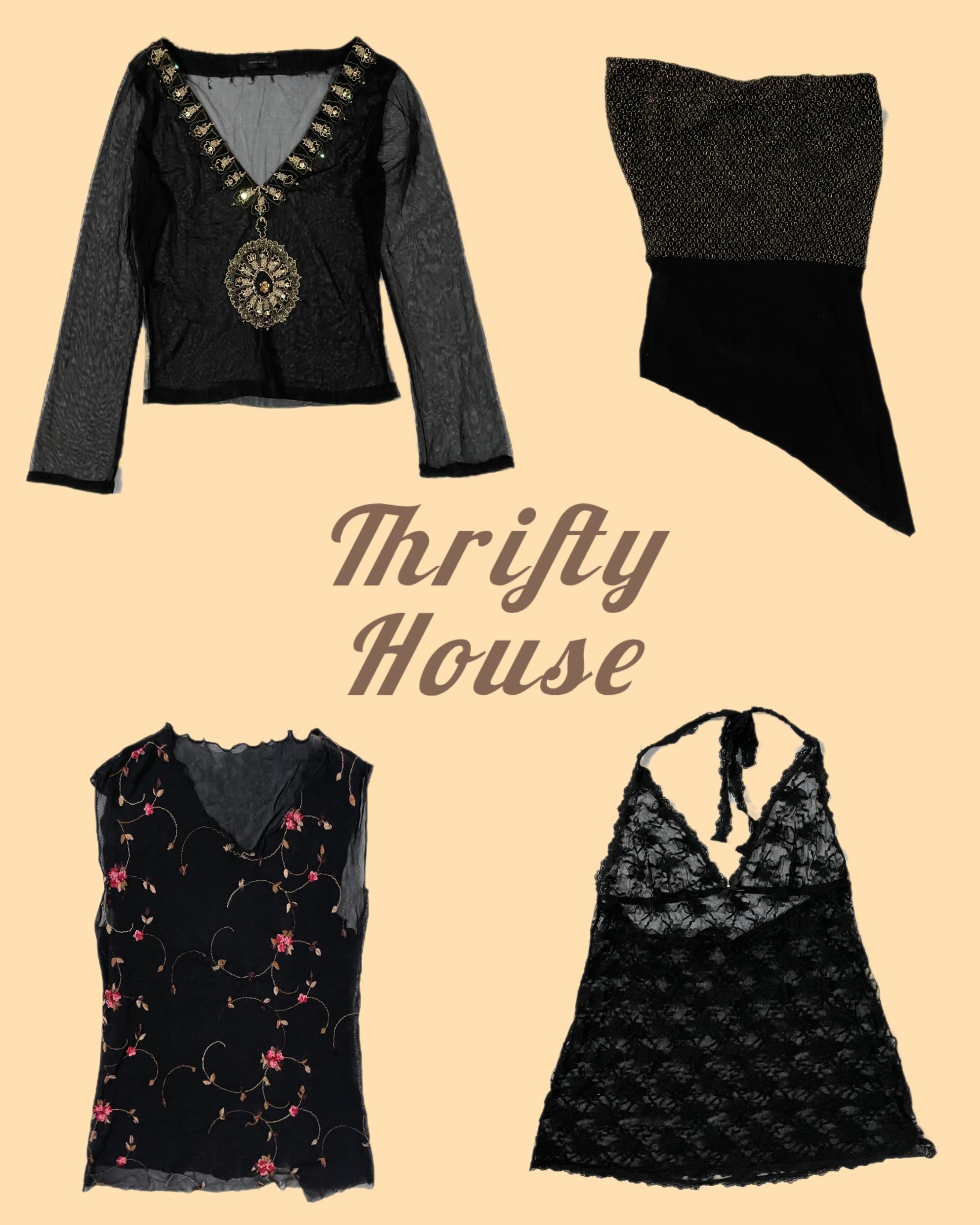 Soft Grunge Staples Y2k Tops(TH/173)