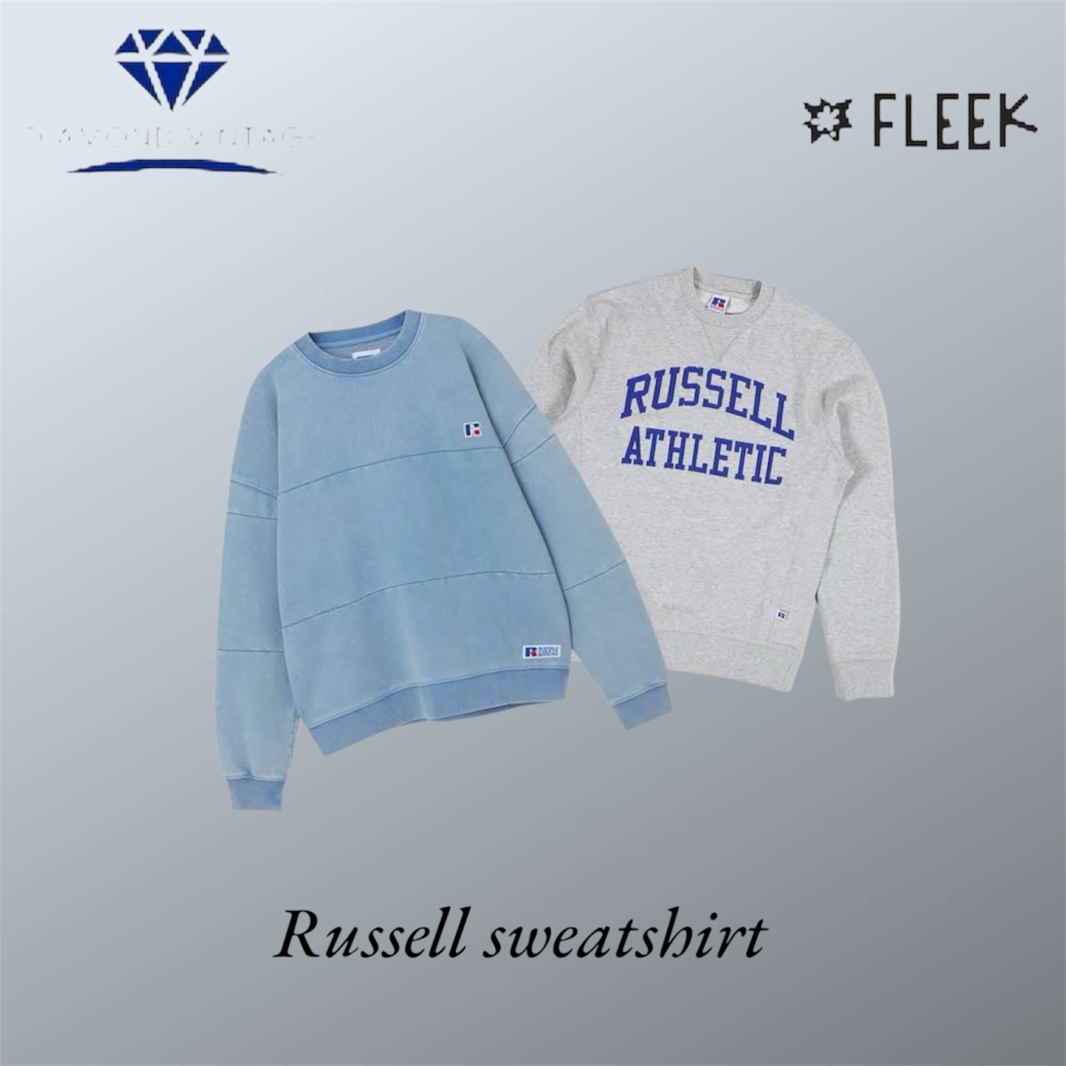Russell Athletic Crewnecks Sweatshirt (DV -01-533)