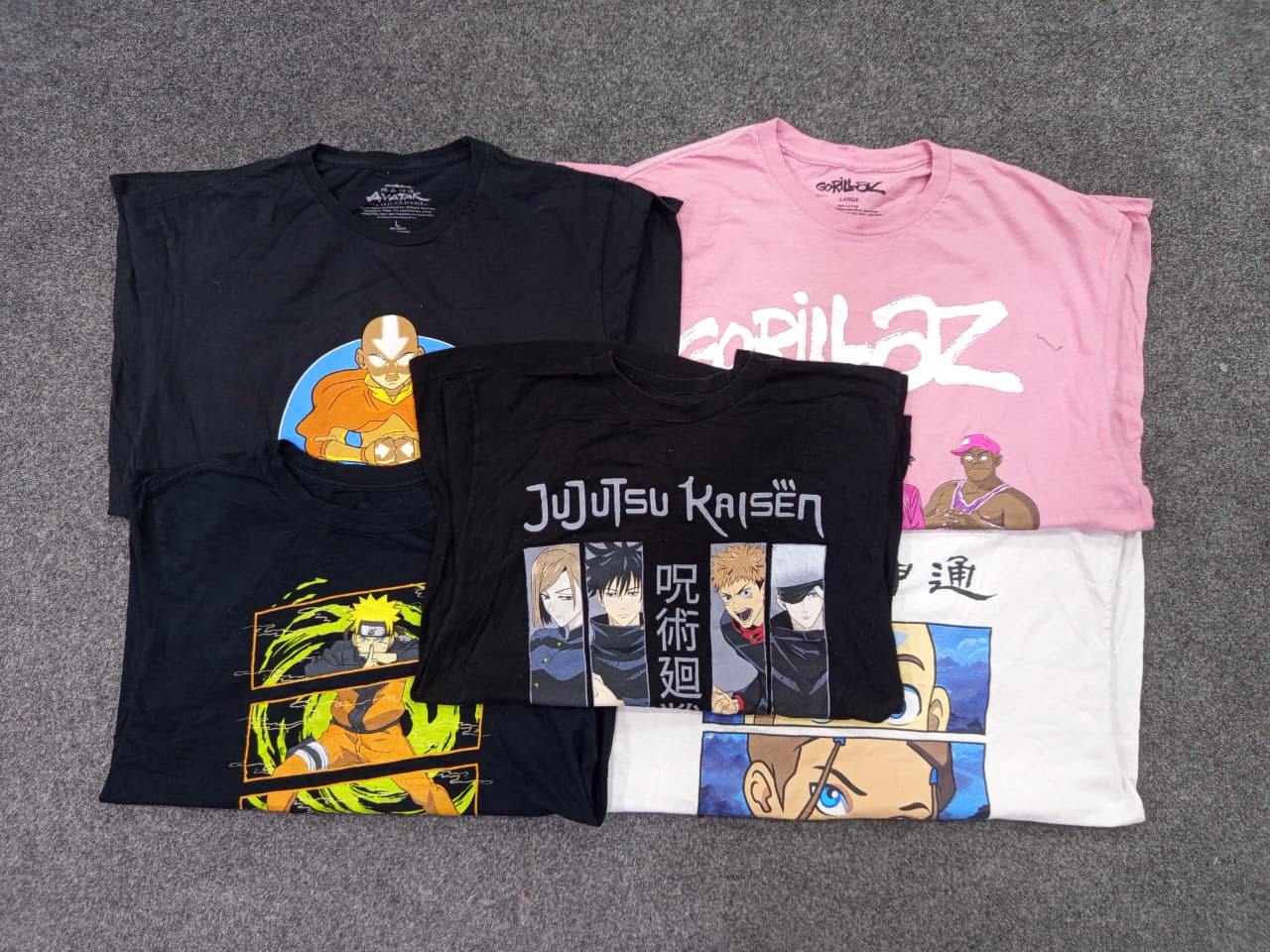 ZV1702 Anime / Japanese Cartoon Print T-Shirts