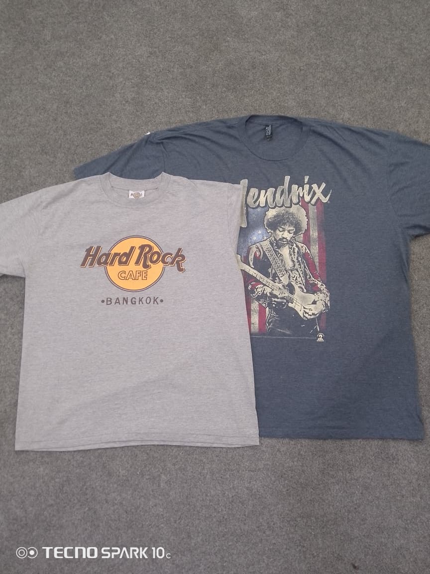 CRZ1709 Music Print T-Shirts