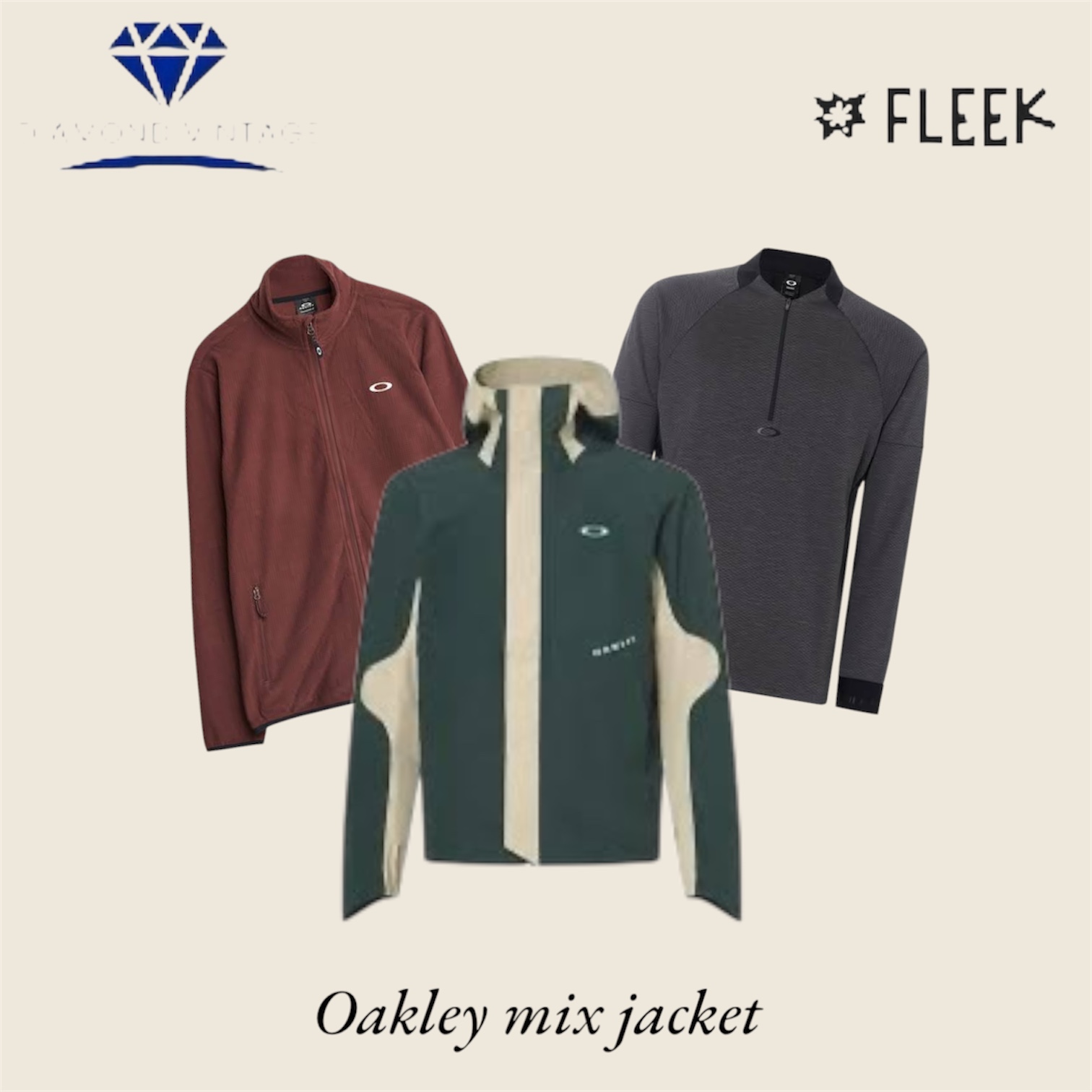 Jaqueta Oakley Mix (DV -01-501)