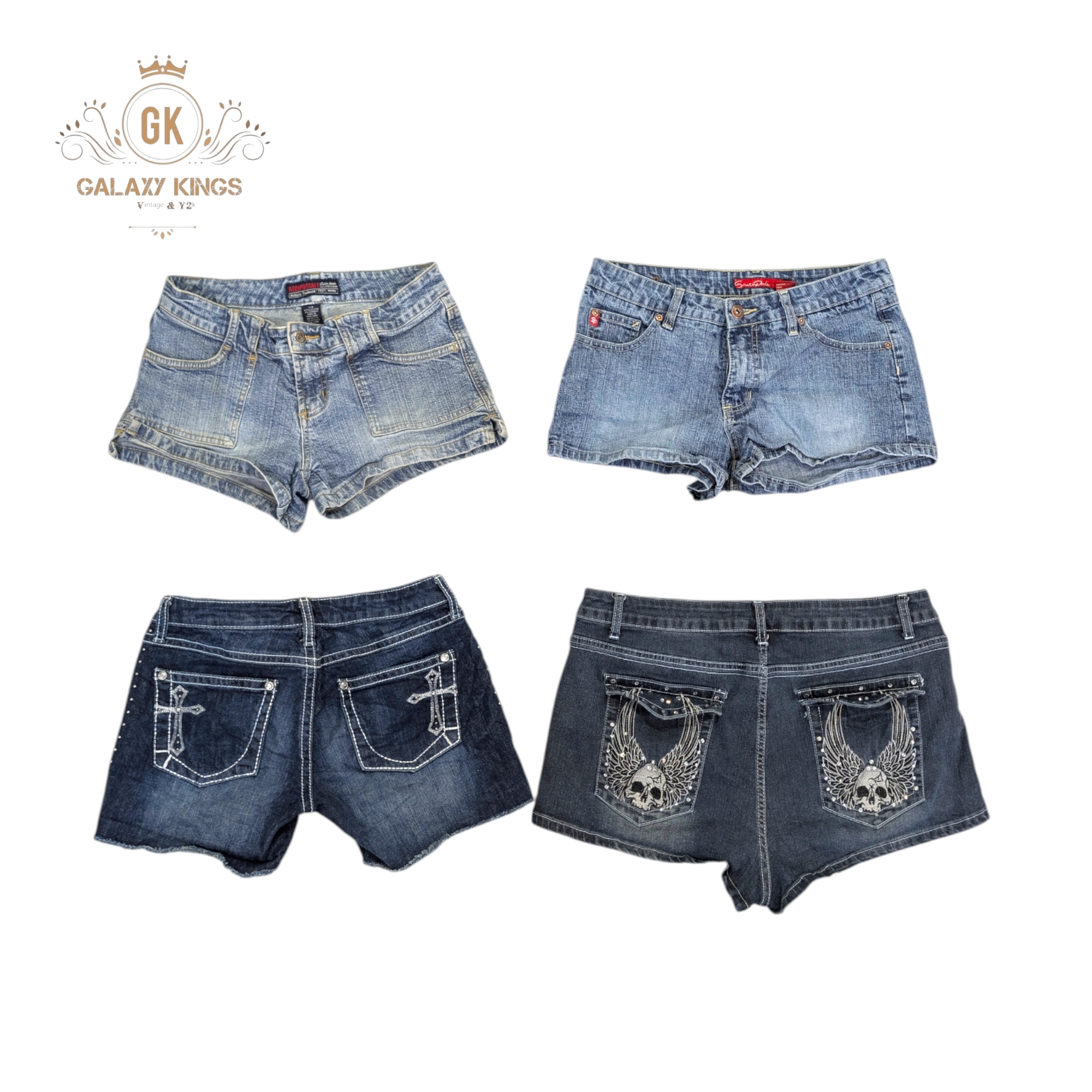 Y2K Micro Mini Pantaloni Sexy