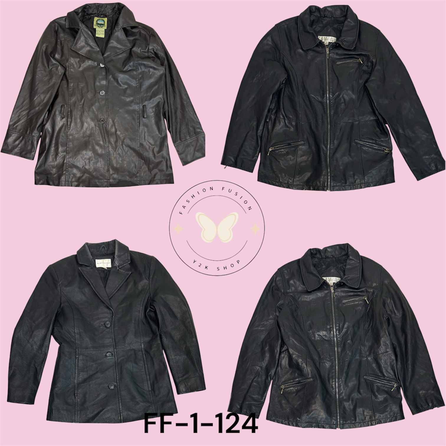 Premium Leather Jacket for Men (FF-1-124)
