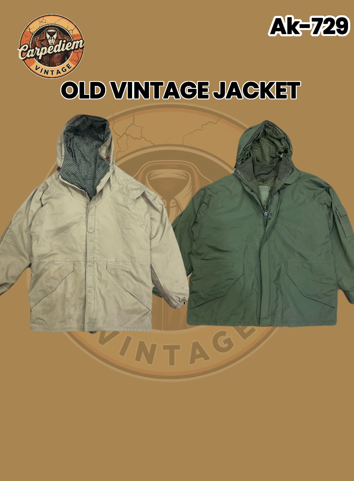 Old Vintage Jacket Ak-729