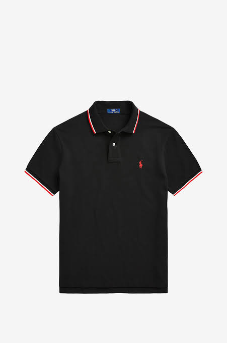 T-shirt con colletto autentiche Polo Ralph Lauren