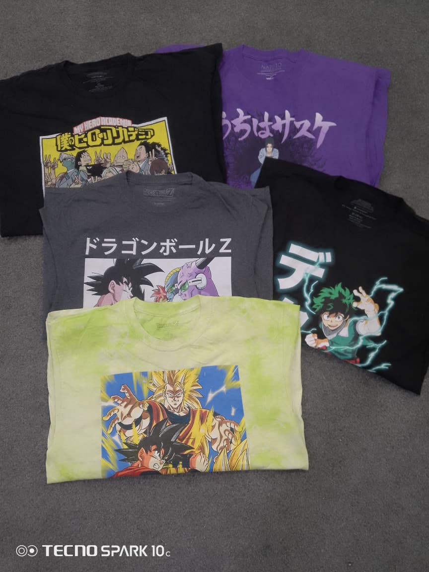 CRZ1714 Anime / Japanese Cartoon Print T-Shirts