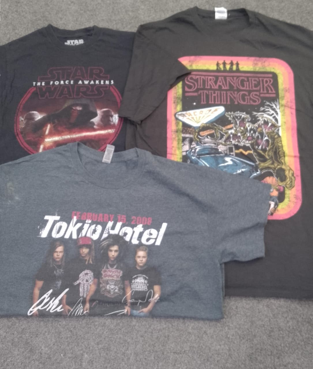 CRZ1715 Movie / Show Printed T-Shirts