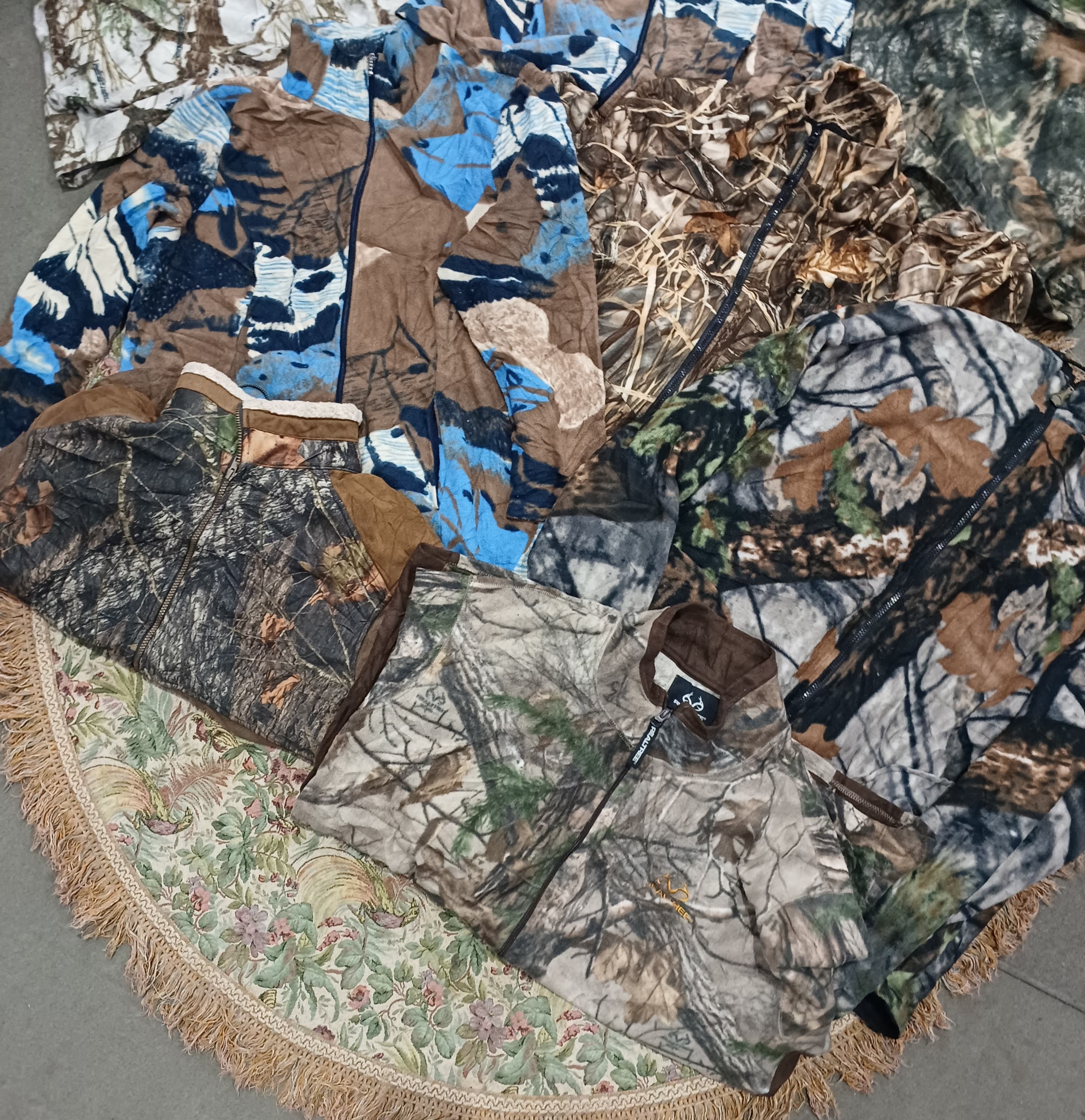 Jungle Printed Fleece Jacket