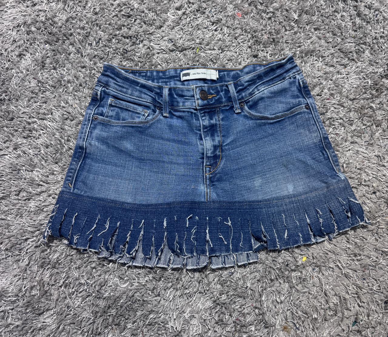 Faldas cortas de Levi's reutilizadas