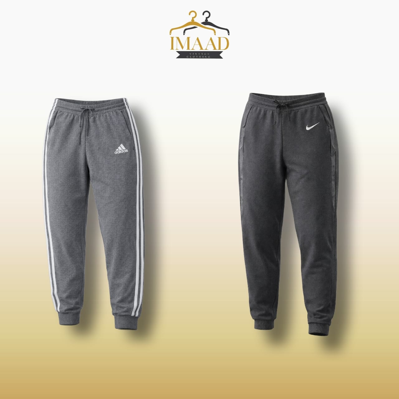 Nike and Adidas sweatpants