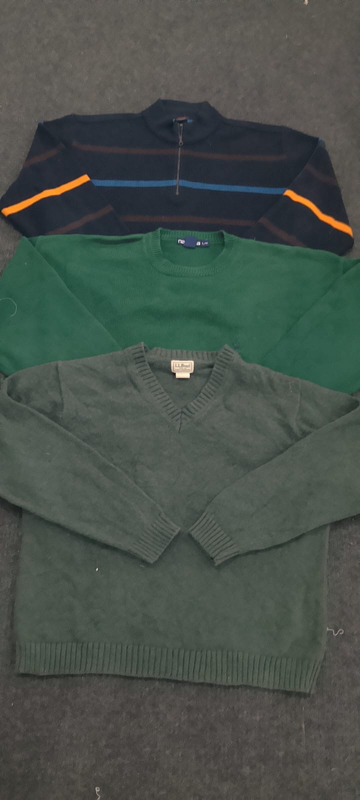 Premium branded knitwear