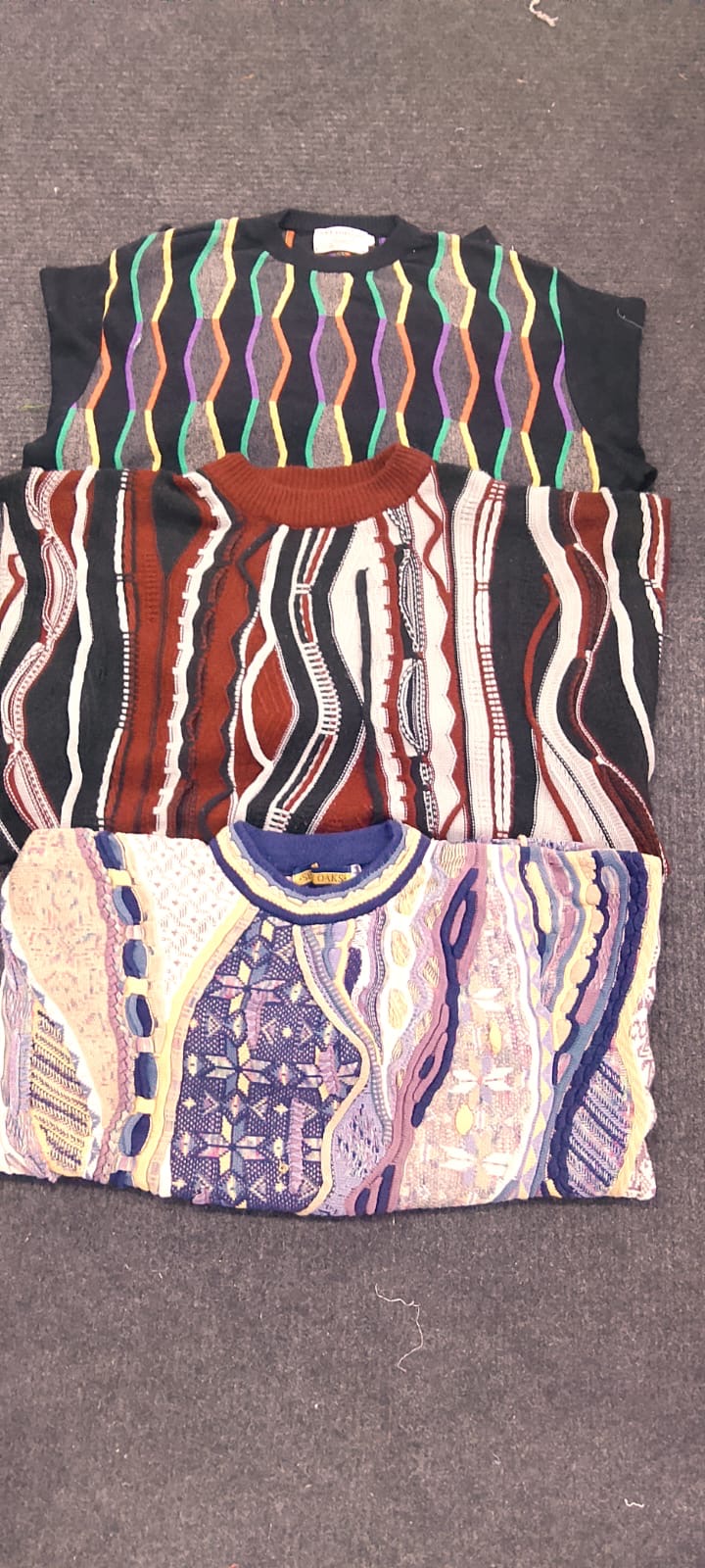 Coogi-Style Sweaters