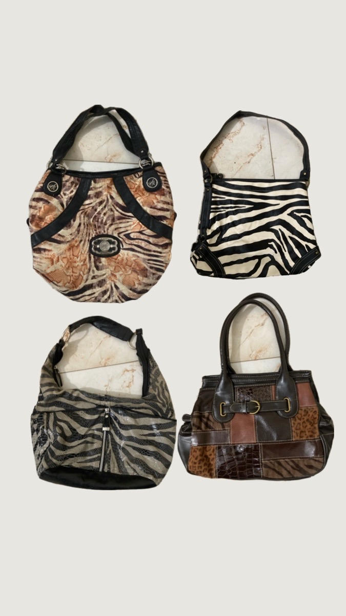 Y2K bedruckte Taschen