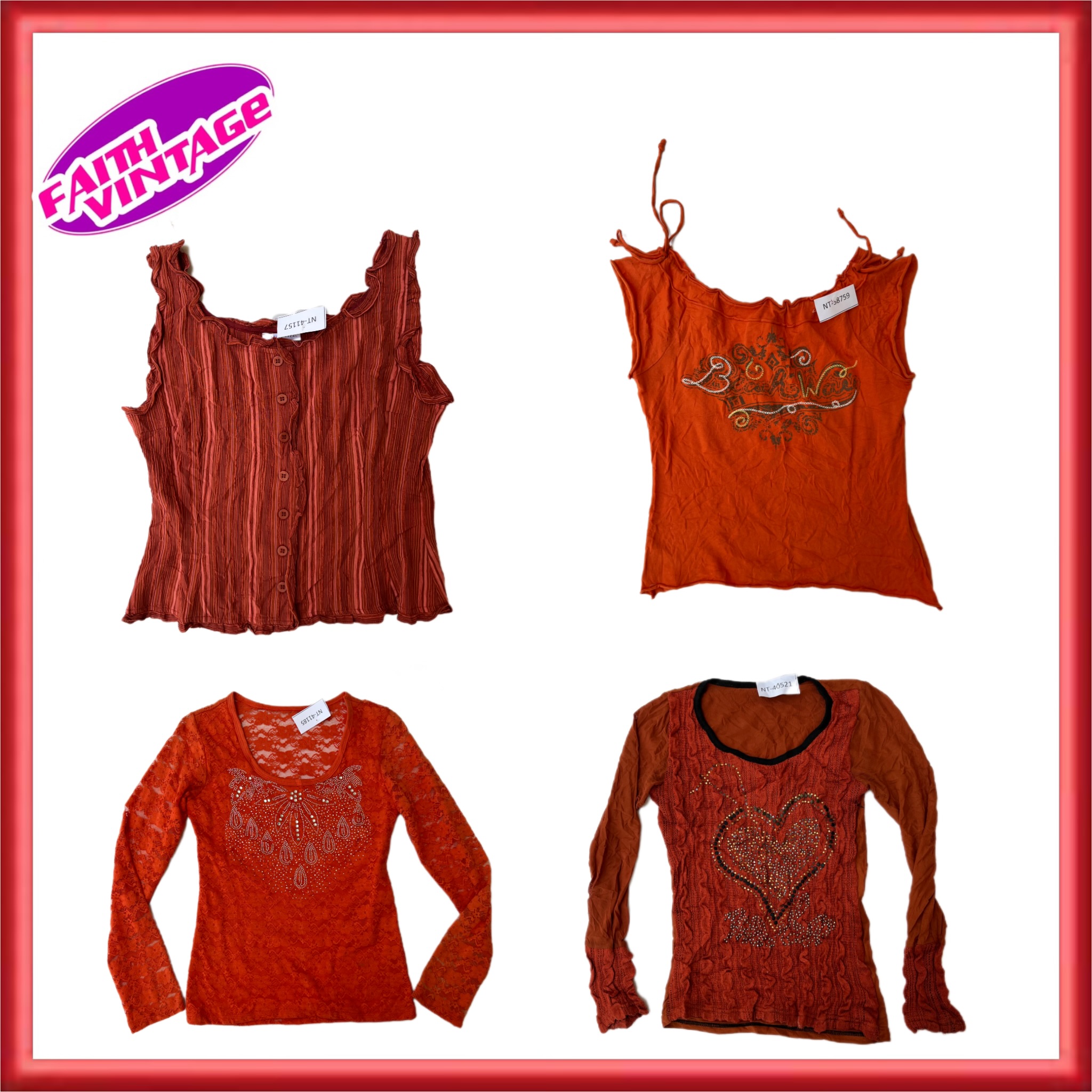 Cozy Mesmerising Top Skirt and Dress Bundle(FV-486)