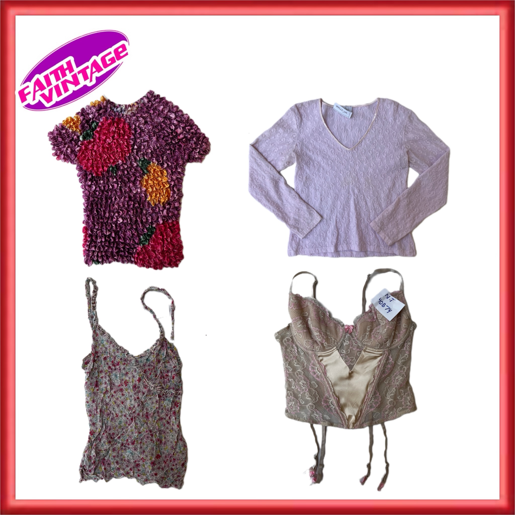 Central Flora Mix Top Rock und Kleid Bundle (FV-487)