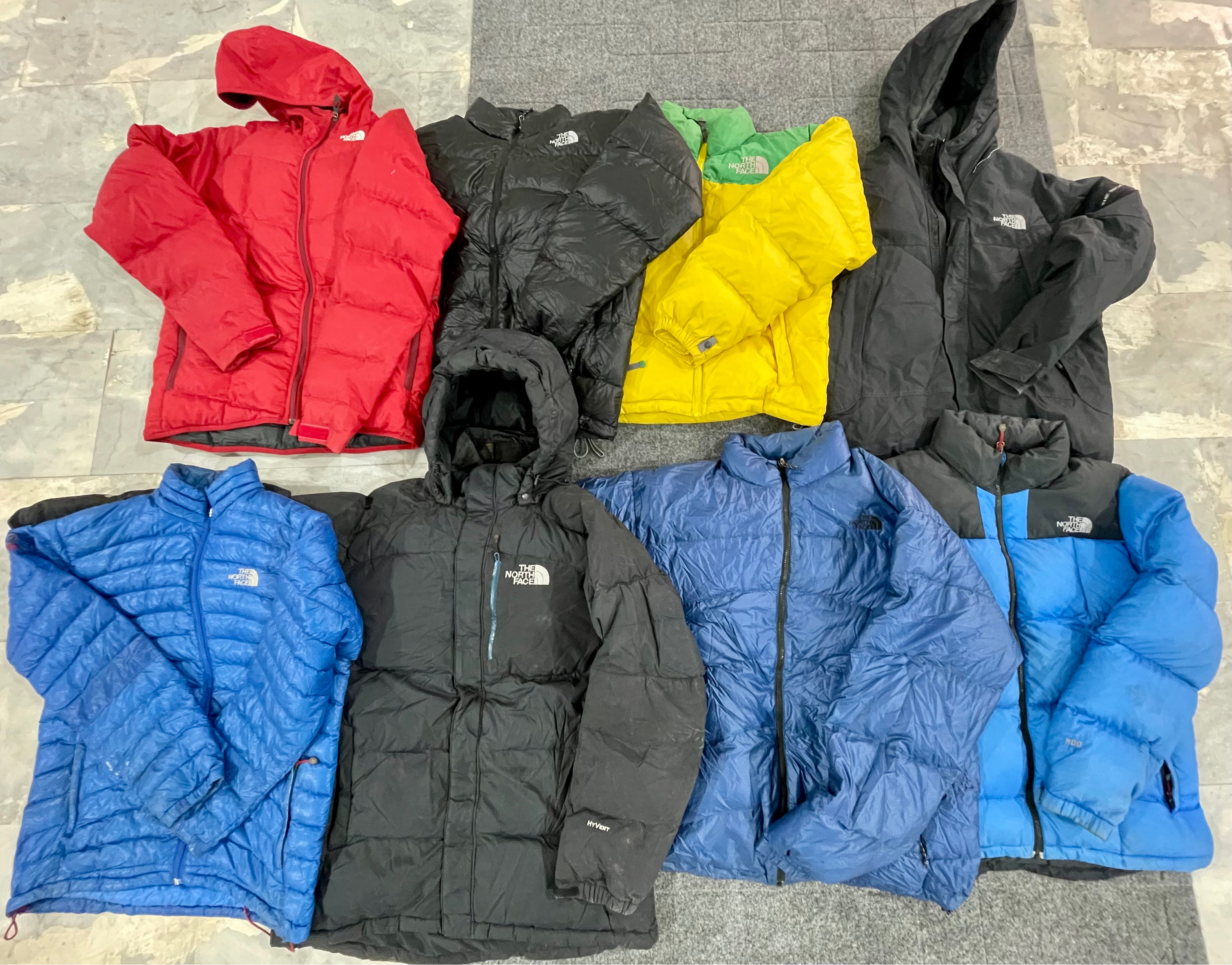 The North Face puffers jackets