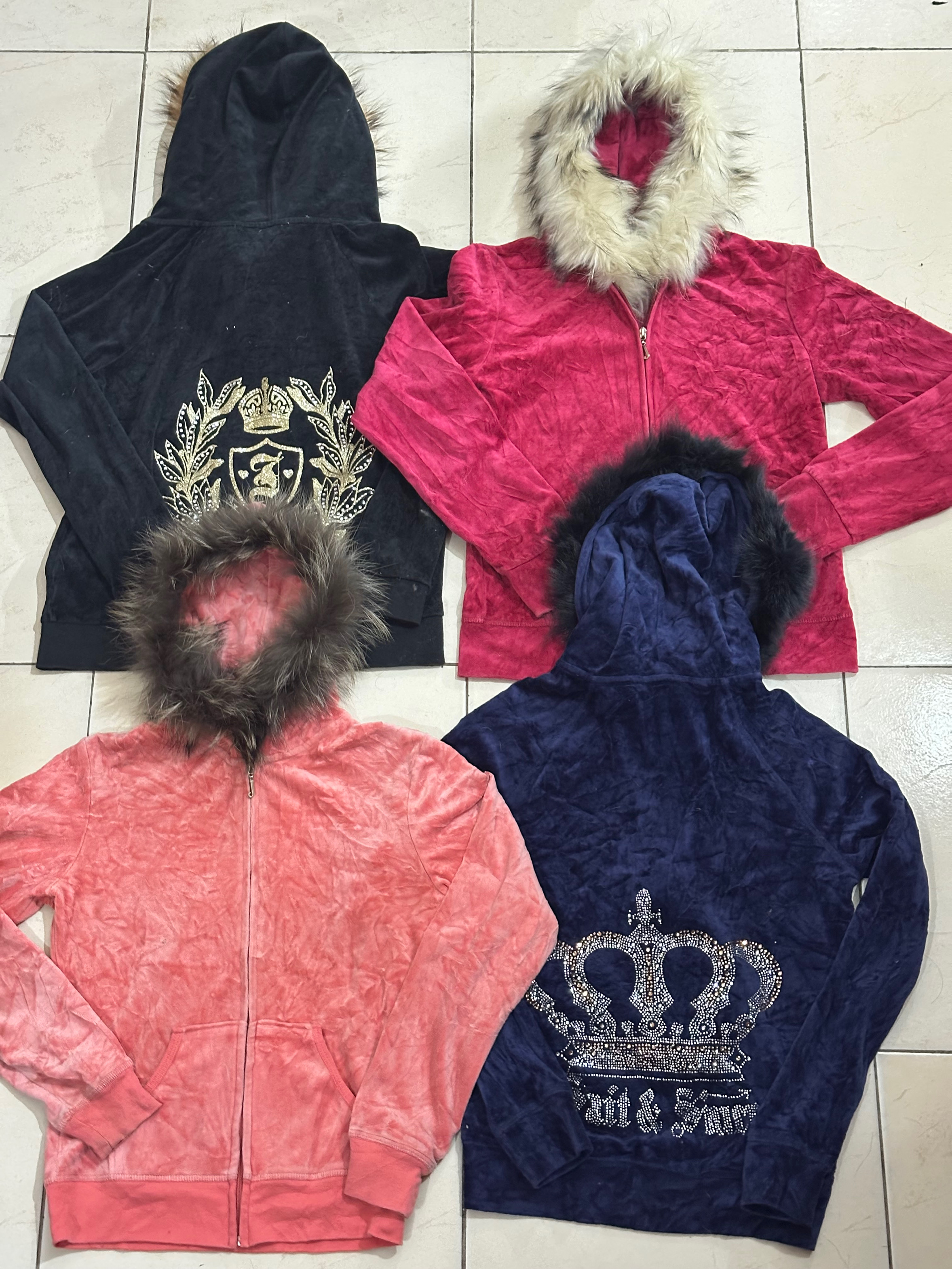 Moletinhos de Pelo Juicy Couture