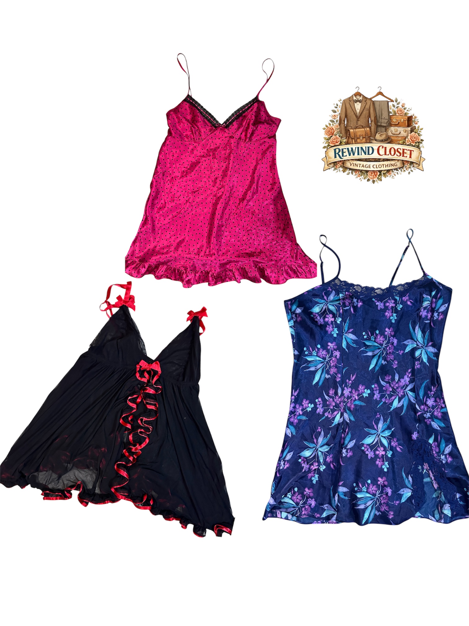 Y2K style Slip Dresses (Nightdresses)