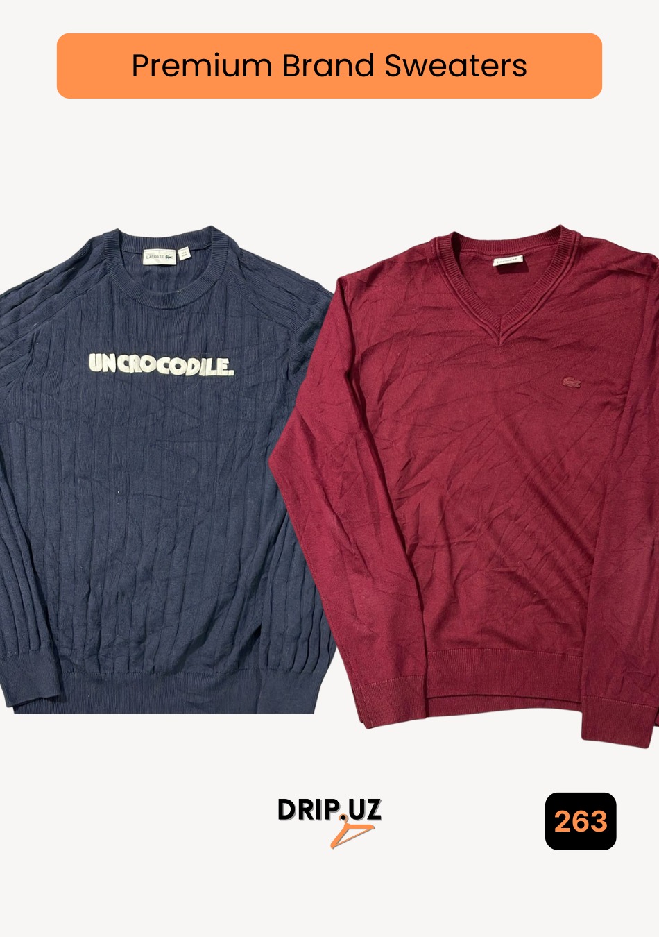 Lacoste Strickwaren -Pullover