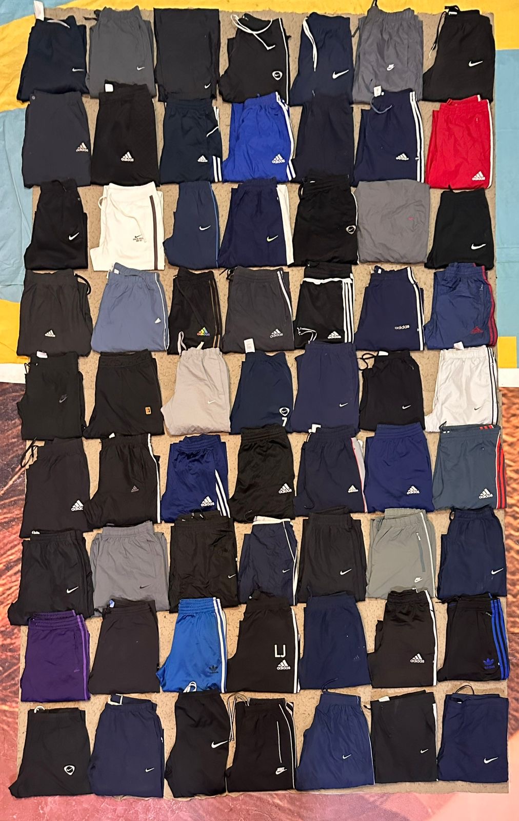 Nike adidas trousers 63 pieces