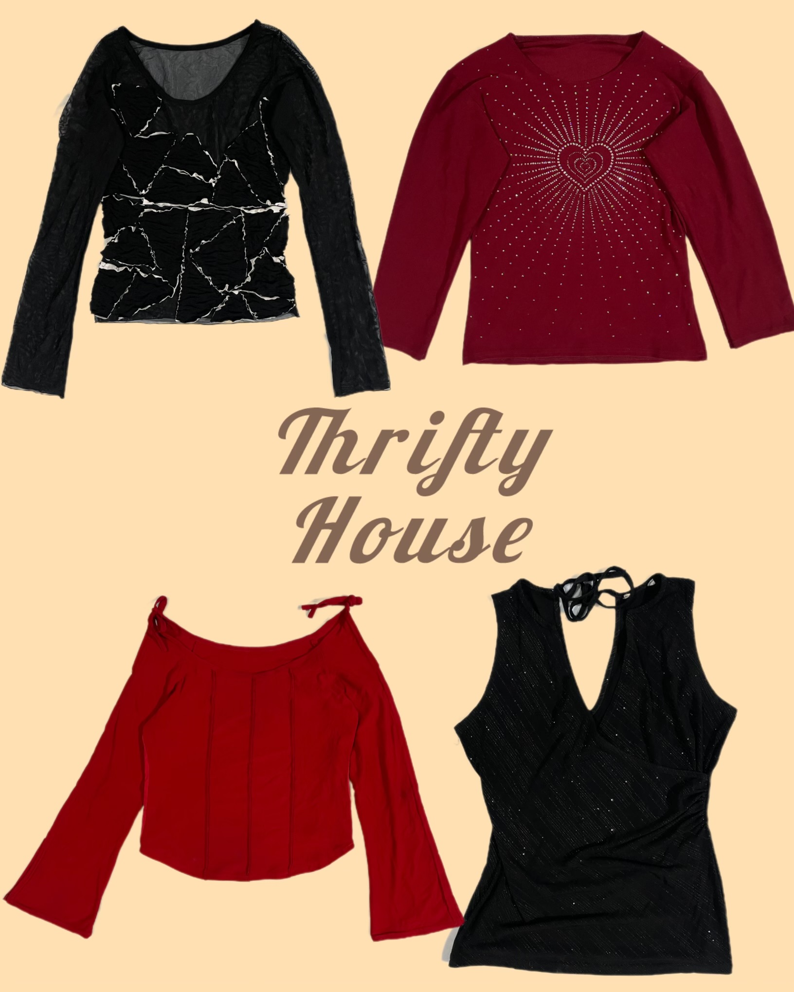 Date Night Y2k Mix Tops(TH/180)