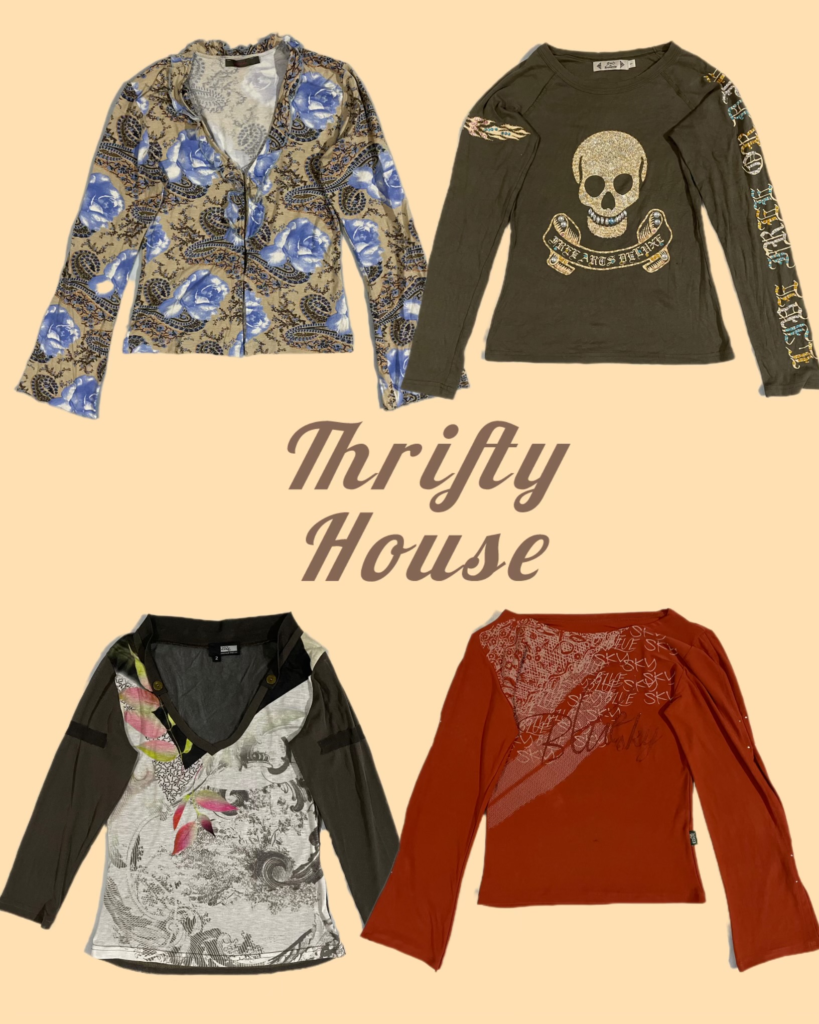 Y2k Teea & Tops Mix(TH/181)