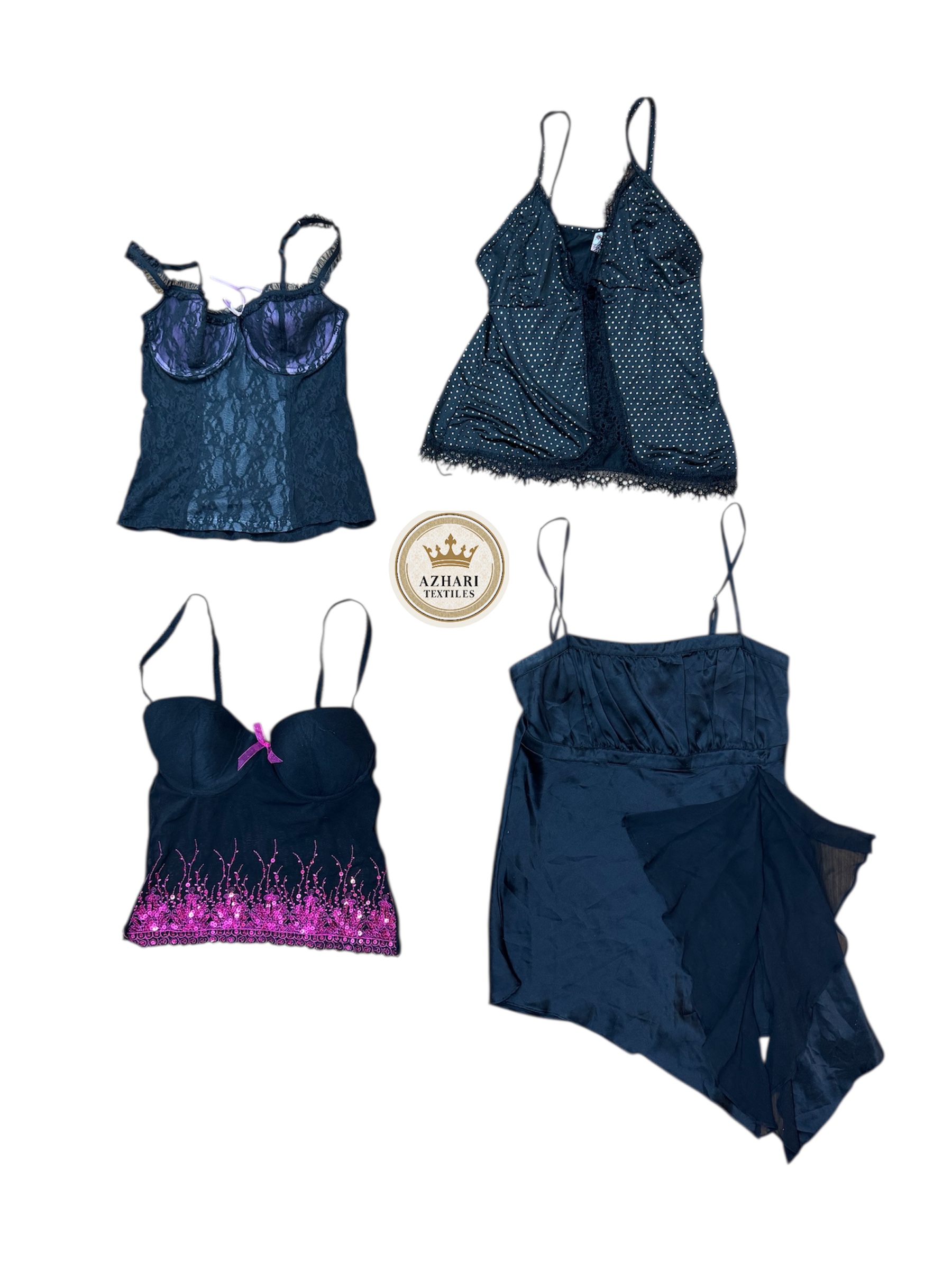 Y2K vestitini neri A 445