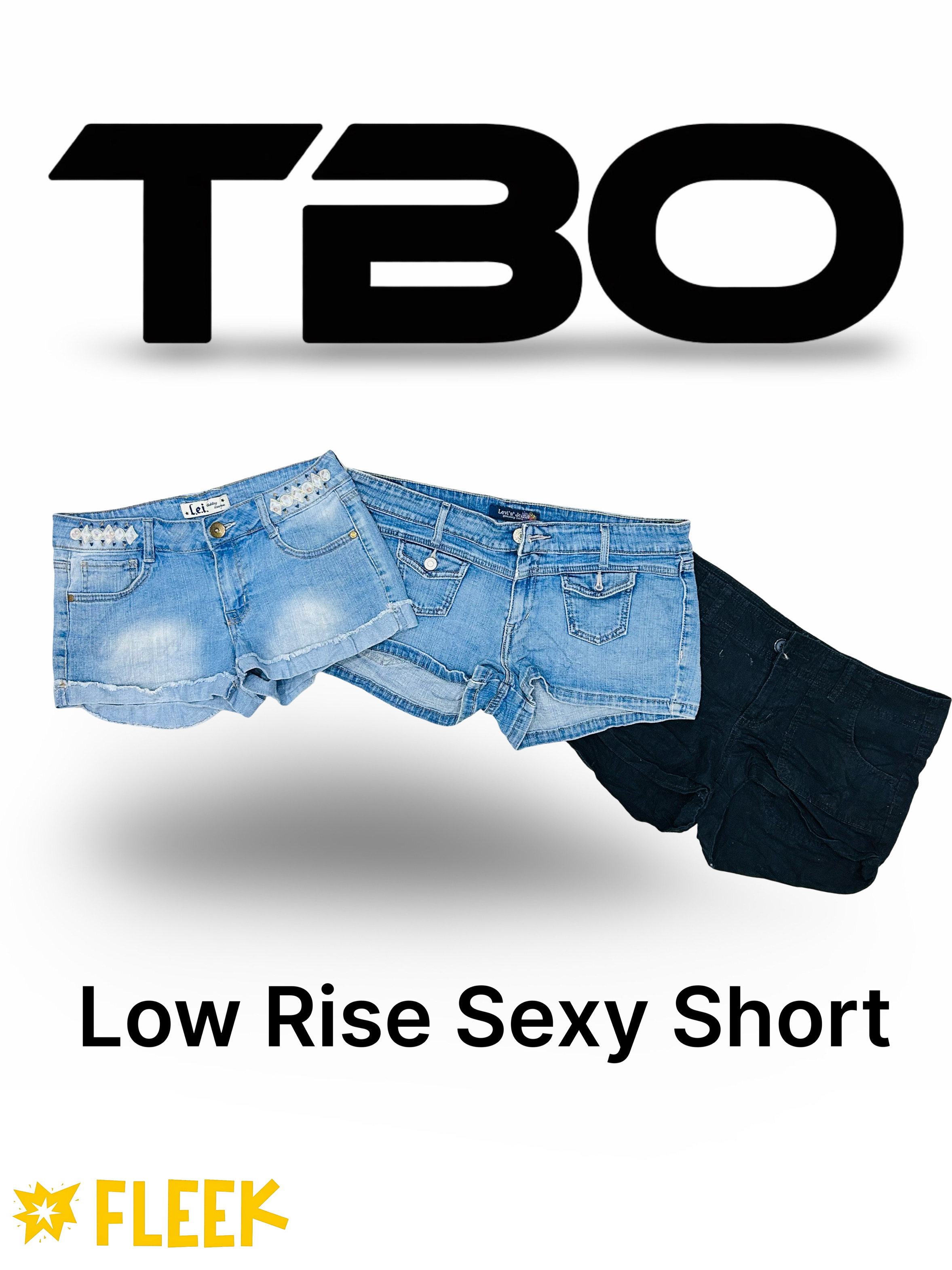 Niedrig geschnittene sexy Shorts