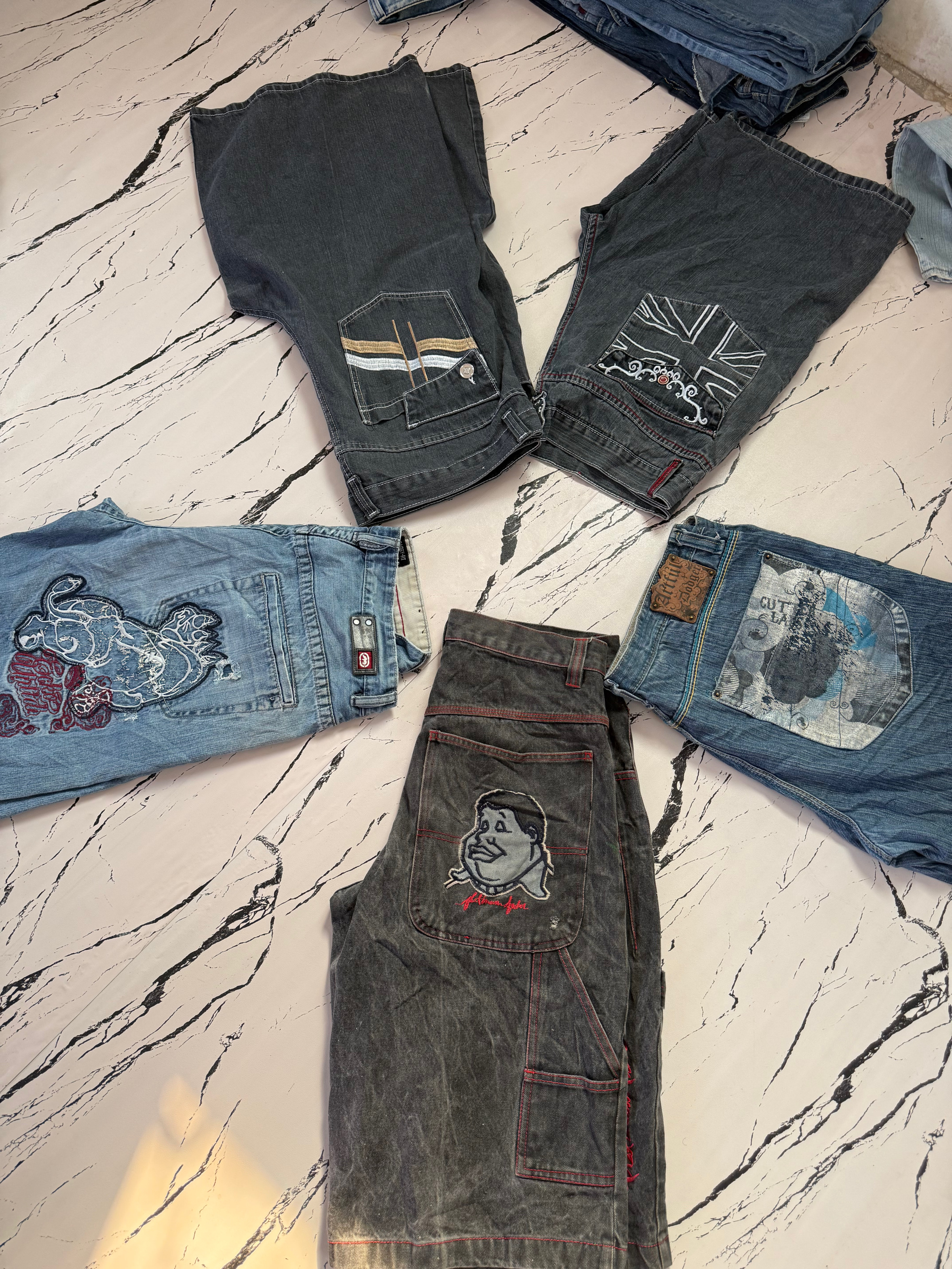 FUBU coogi southpole and other branded jorts ID 23
