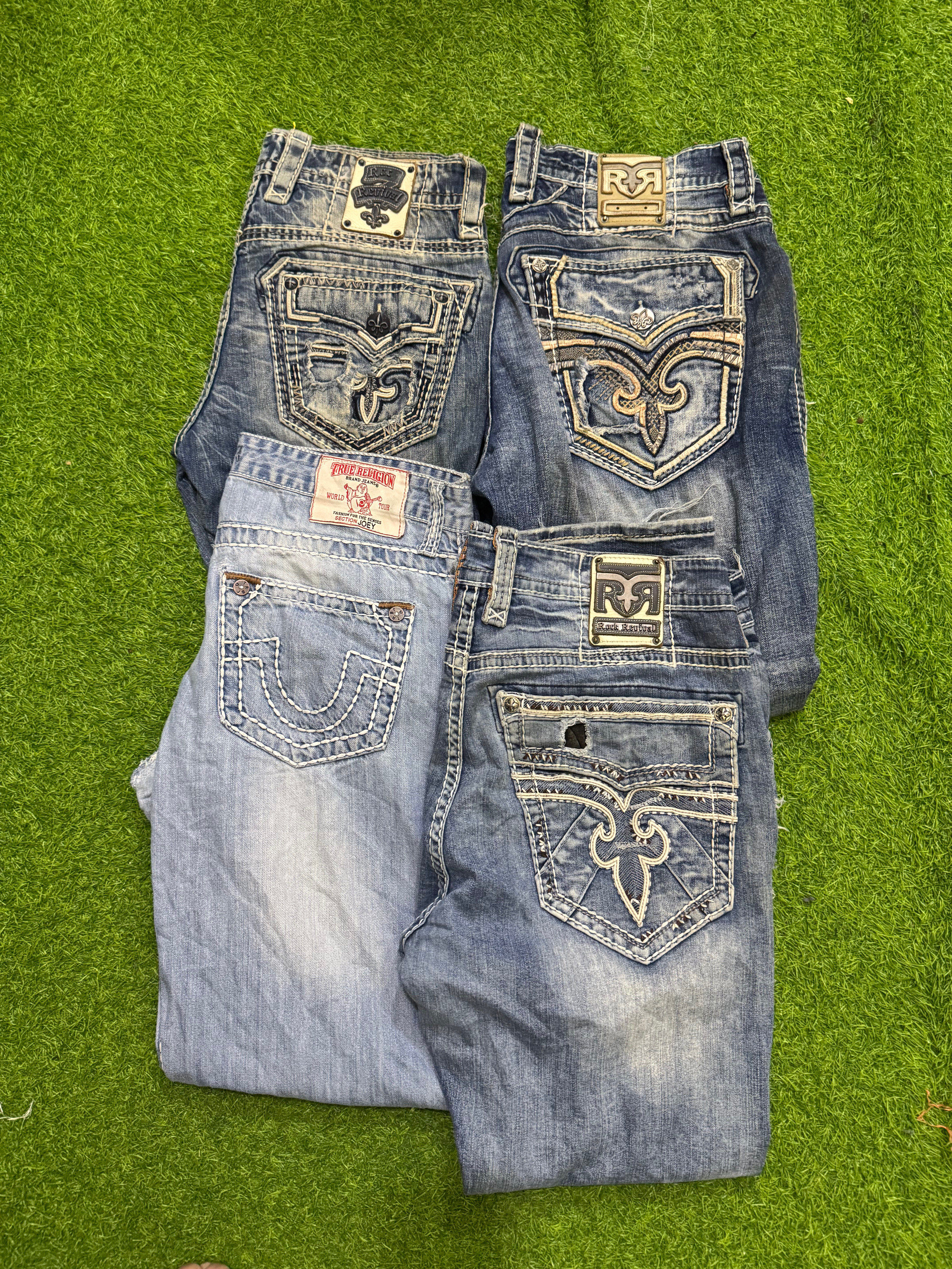 Jeans and y2k jackets