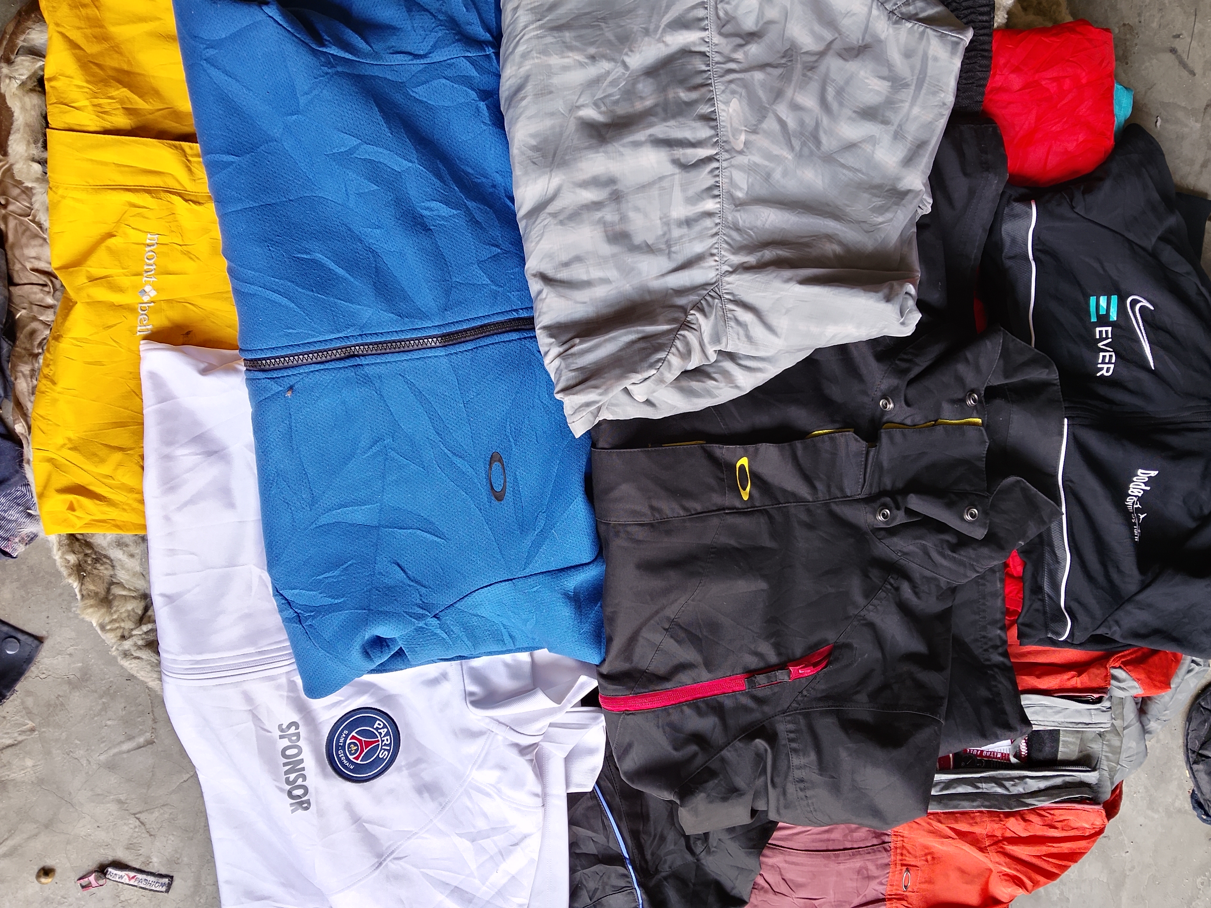 オークリーとミックス本物のブランドジャケット