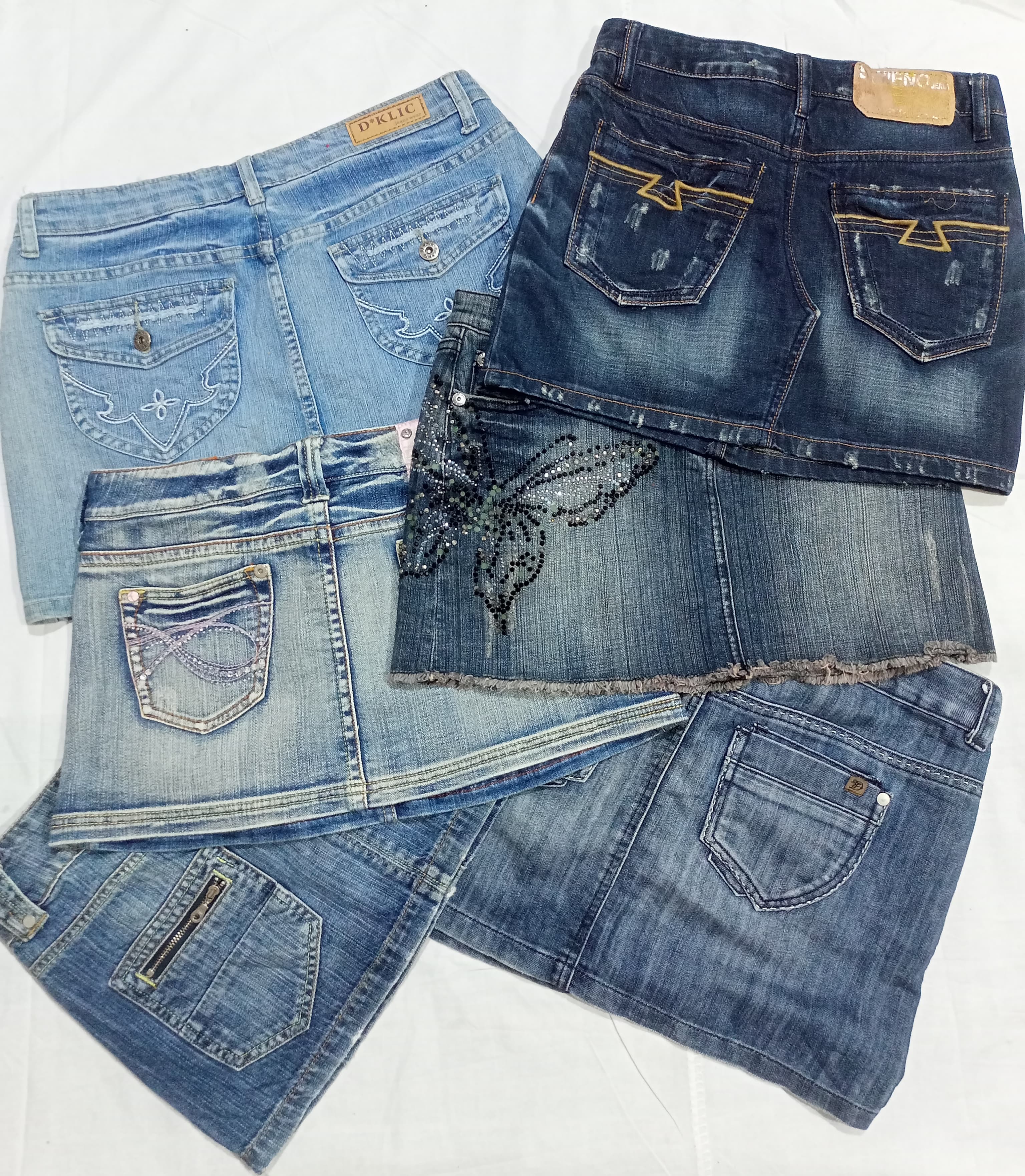 M104 Ladies Y2K Mini Skirts