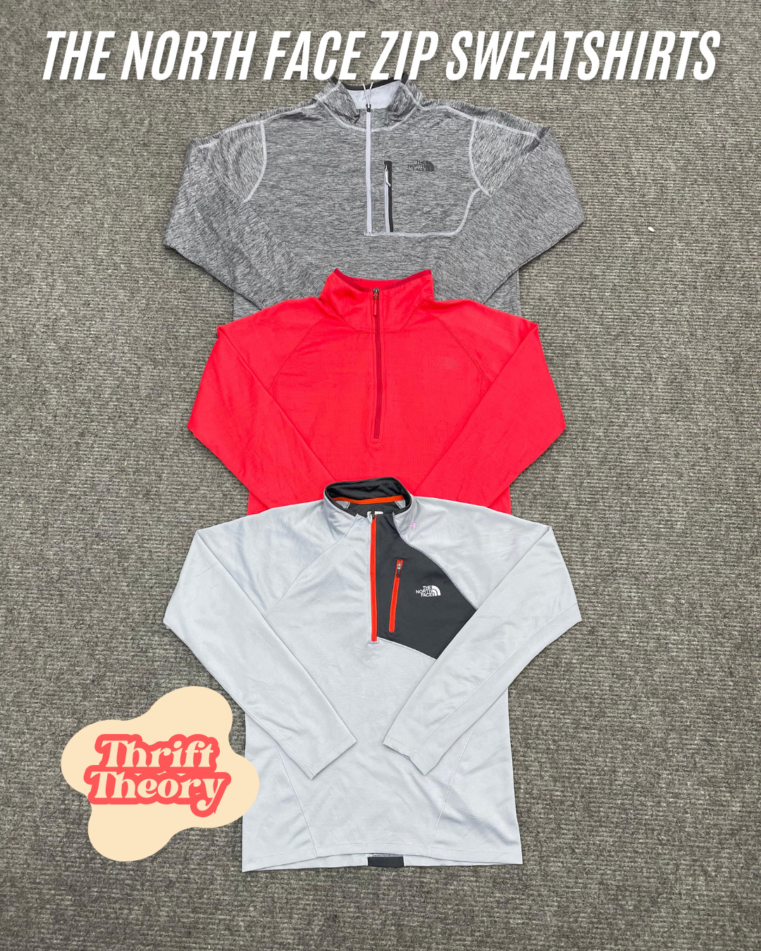 The North Face Zip Sweatshirts - (02/02)