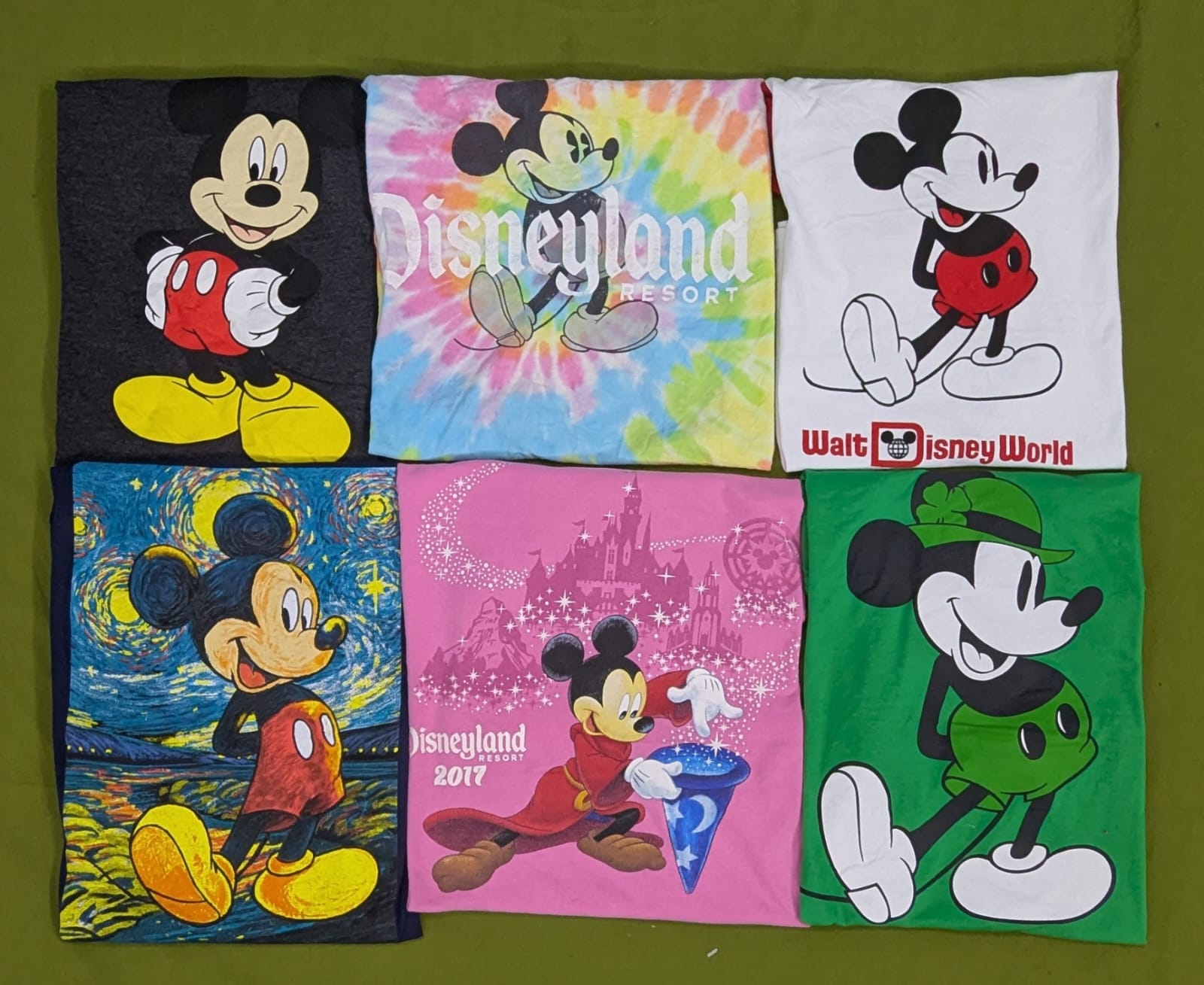 💥 RV2007 camisetas do Mickey Mouse
