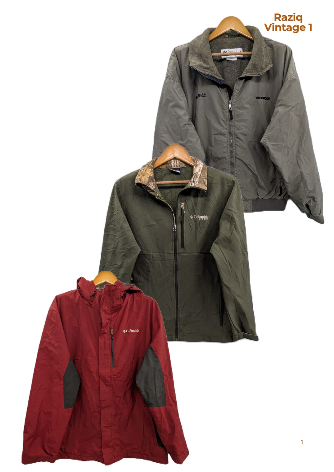 💥 RV2009 Columbia Jackets