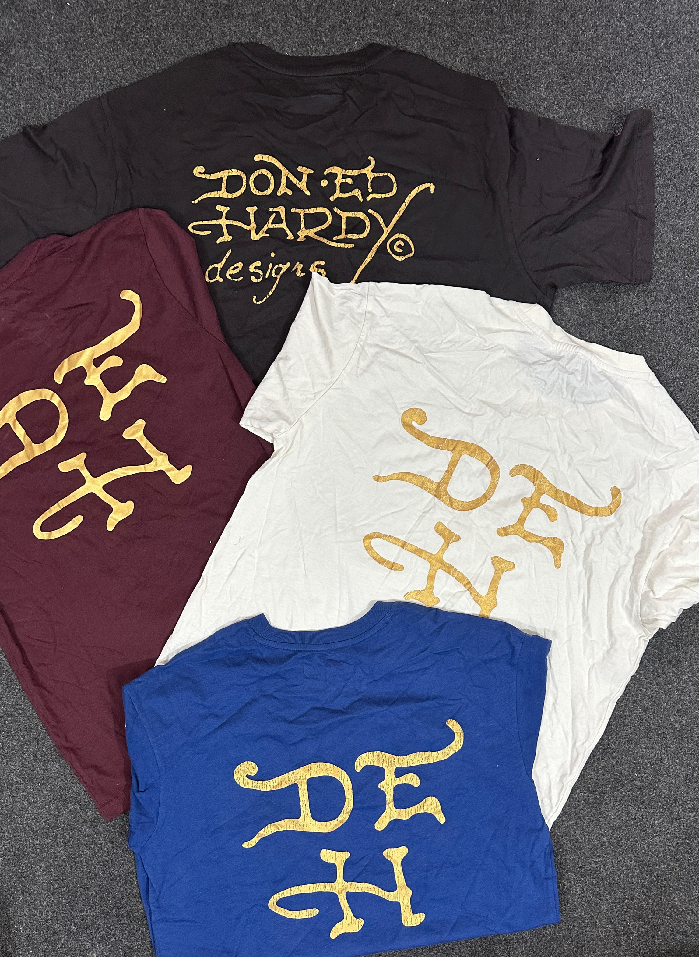 ED Hardy Men Gothic Printed T-Shirts