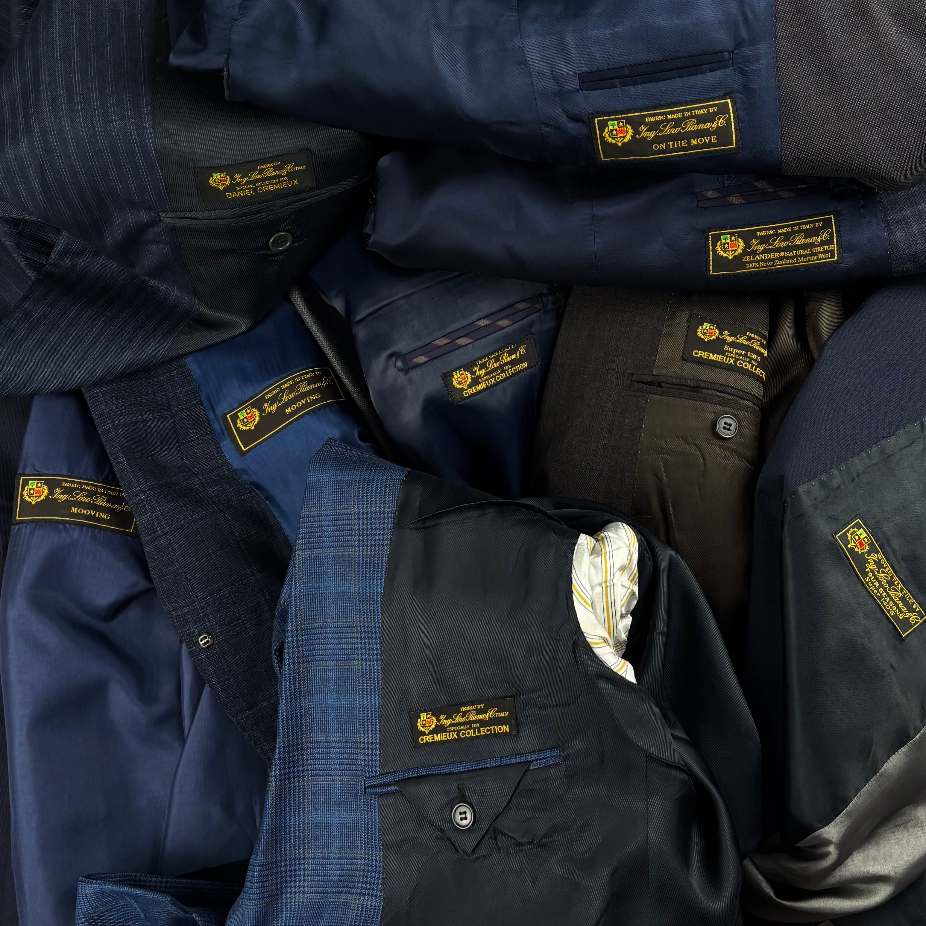 Men’s Loro Piana Blazers 9 Pieces