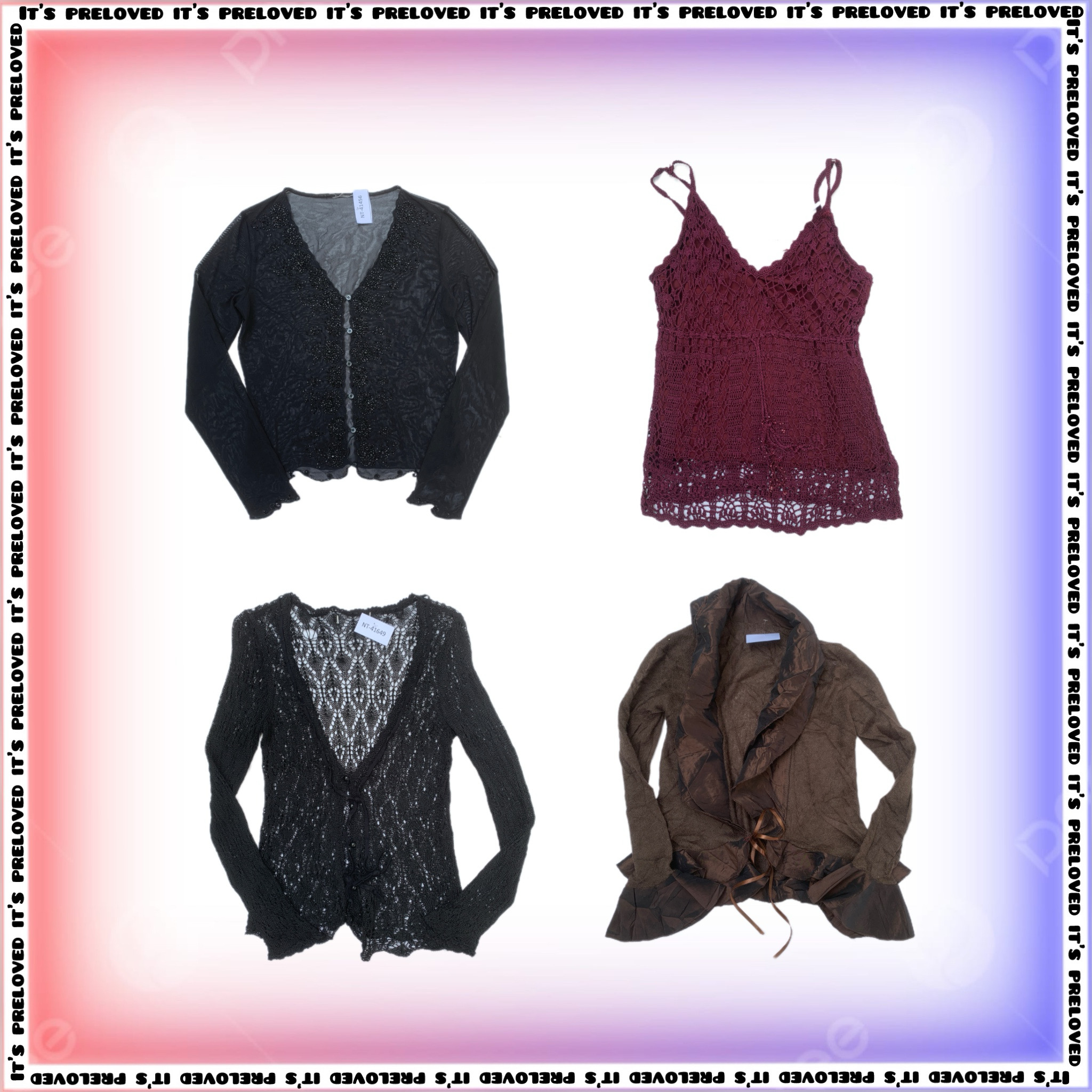 Dark Academia Queen Collection - tops, dresses, skirts SS-1913)