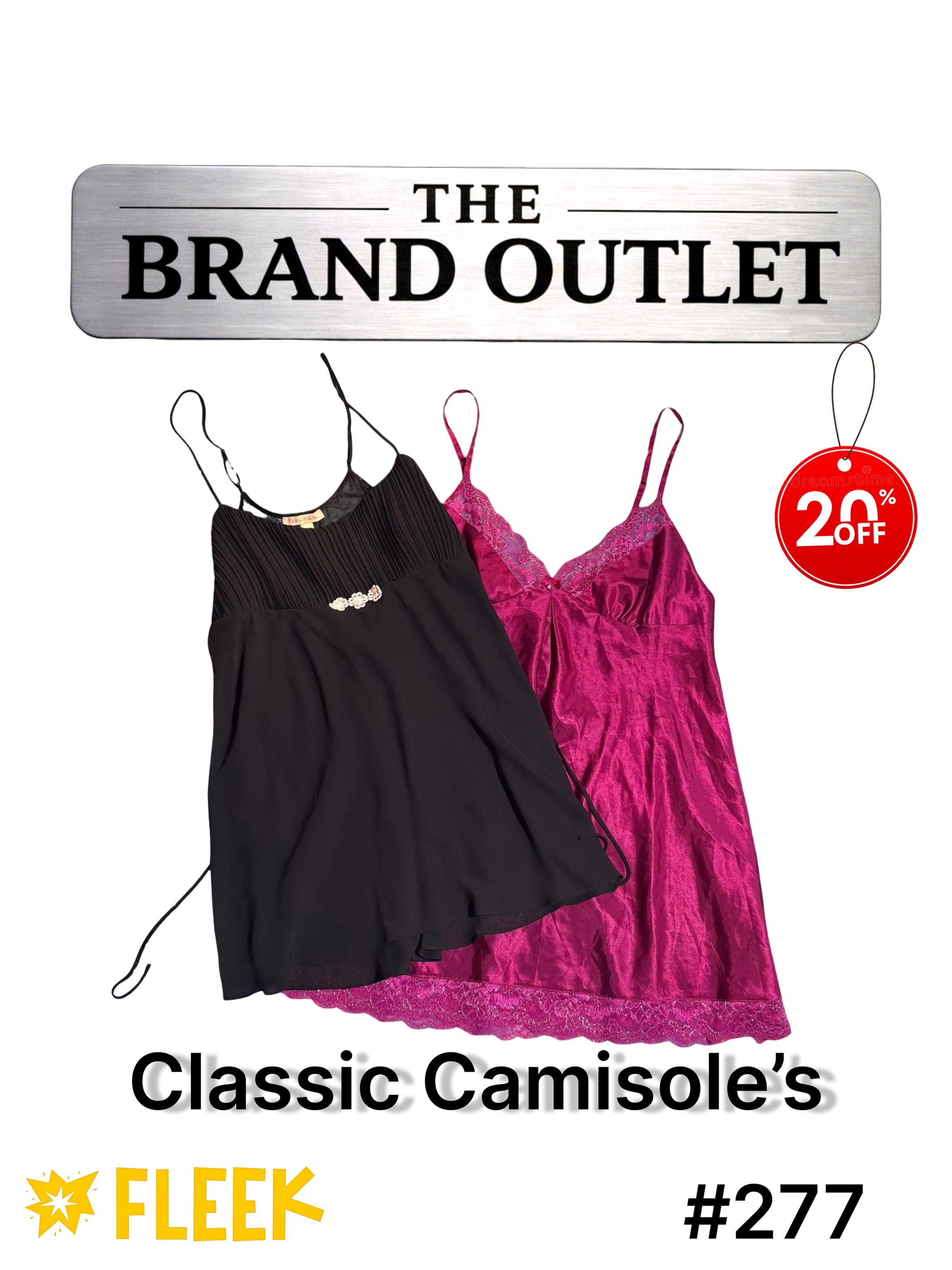 Klassische Spaghetti-Trägertops #277