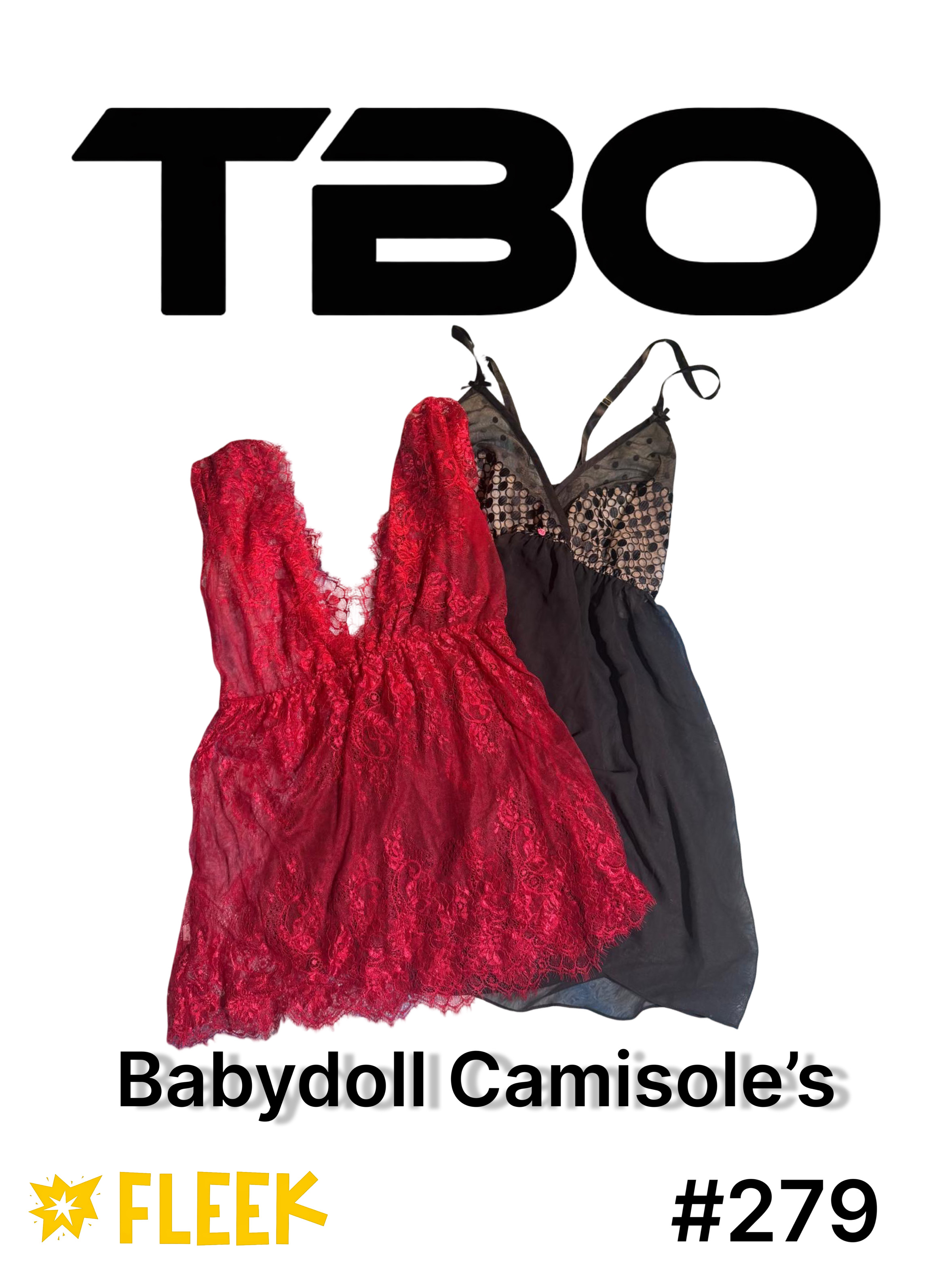Babydoll Camisole’s      #279