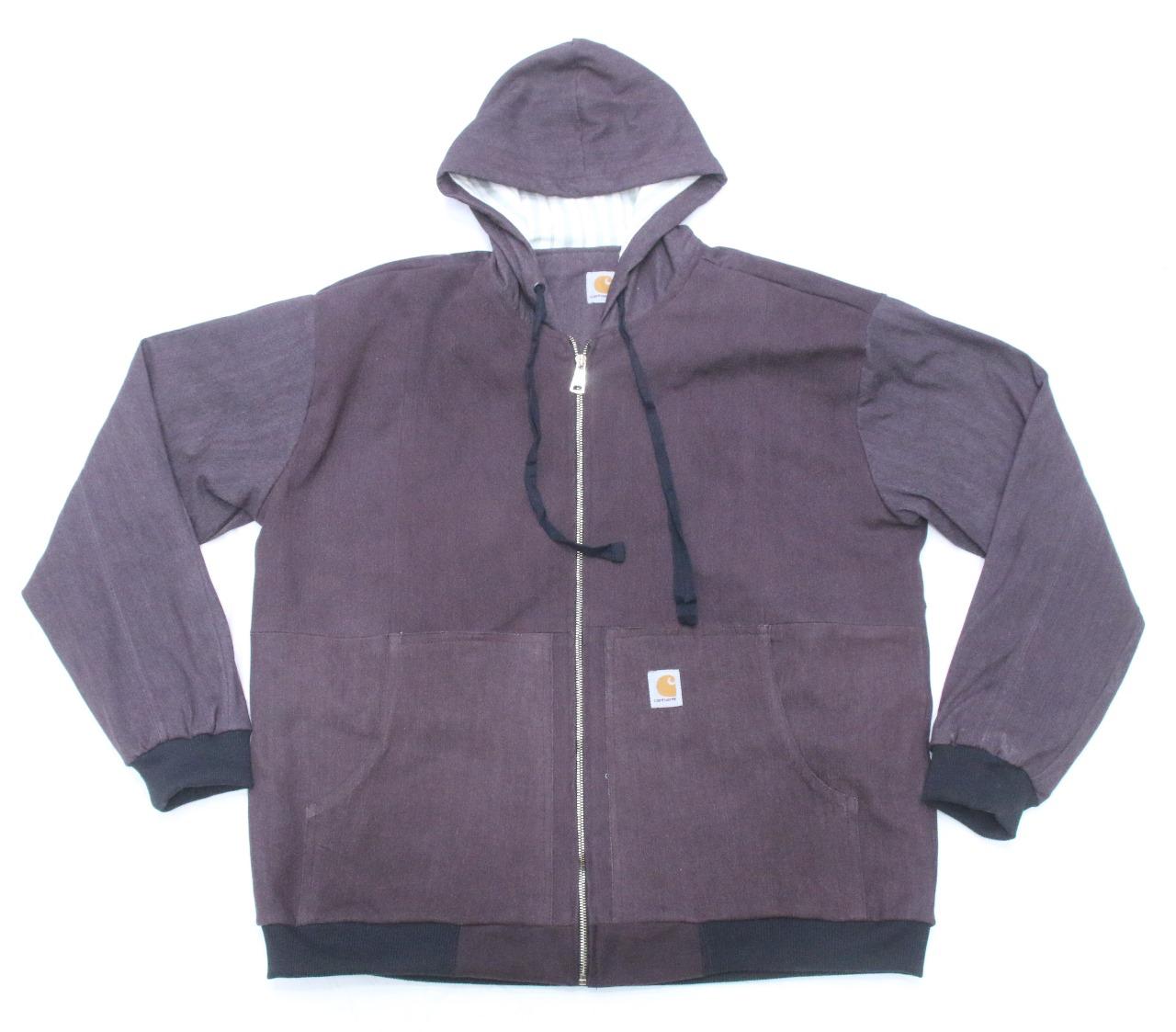 CR1207 Upcycled Workwear Zip Hoodie