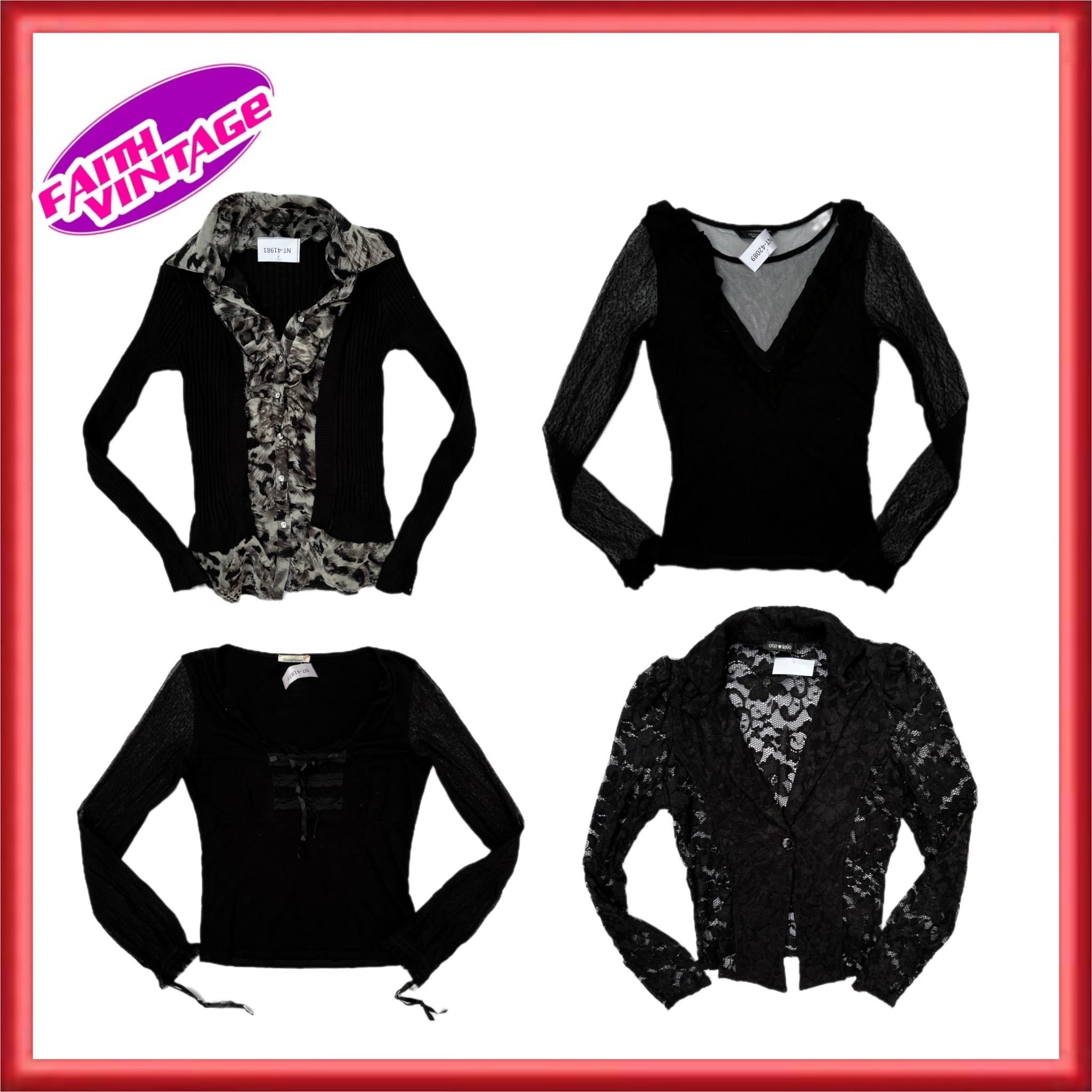 Forever Touch Feminine Tops (FV-516)